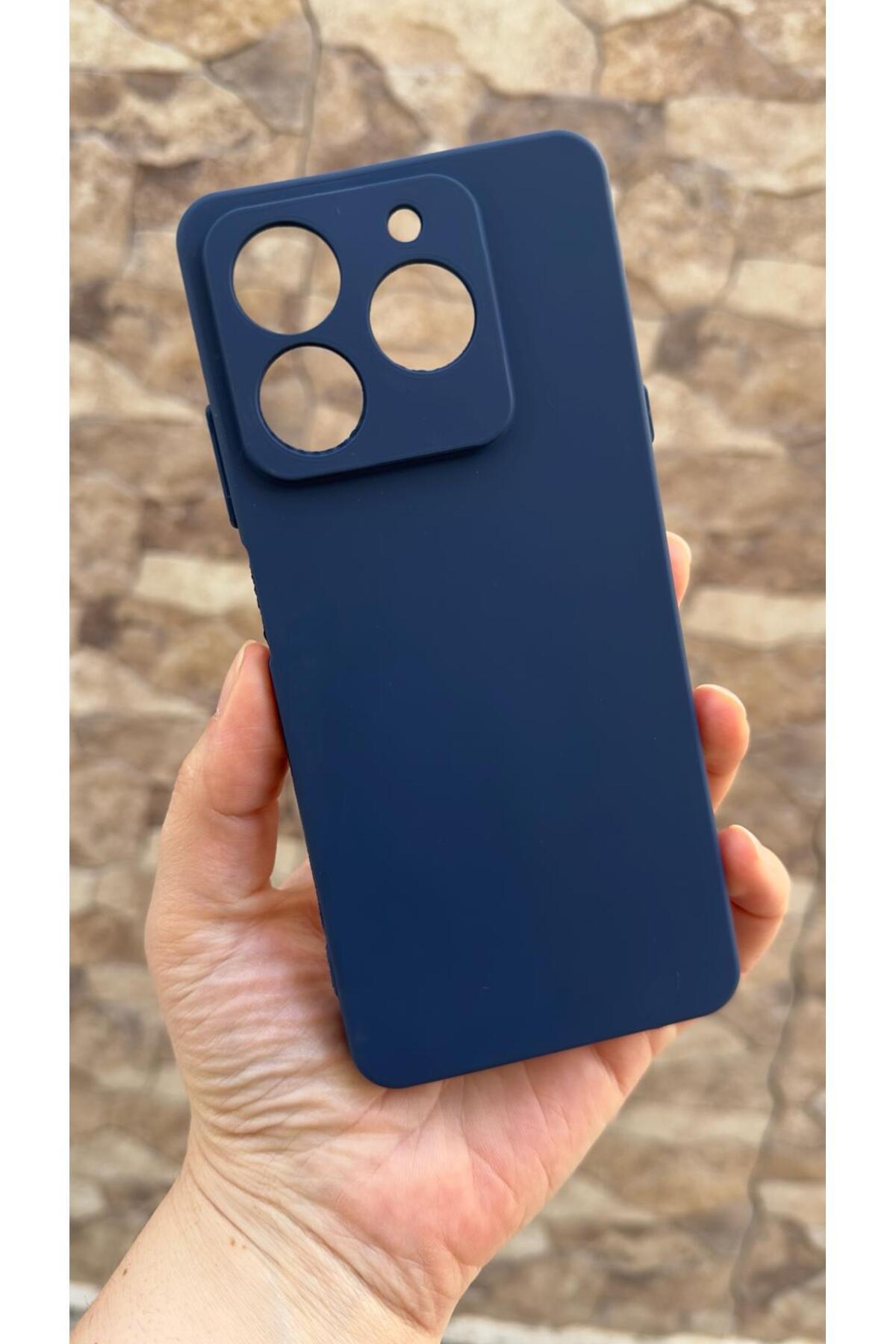 General Mobile Era 50 Uyumlu Silikon Darbe Emici Klasik Korumalı Rubber Kılıf