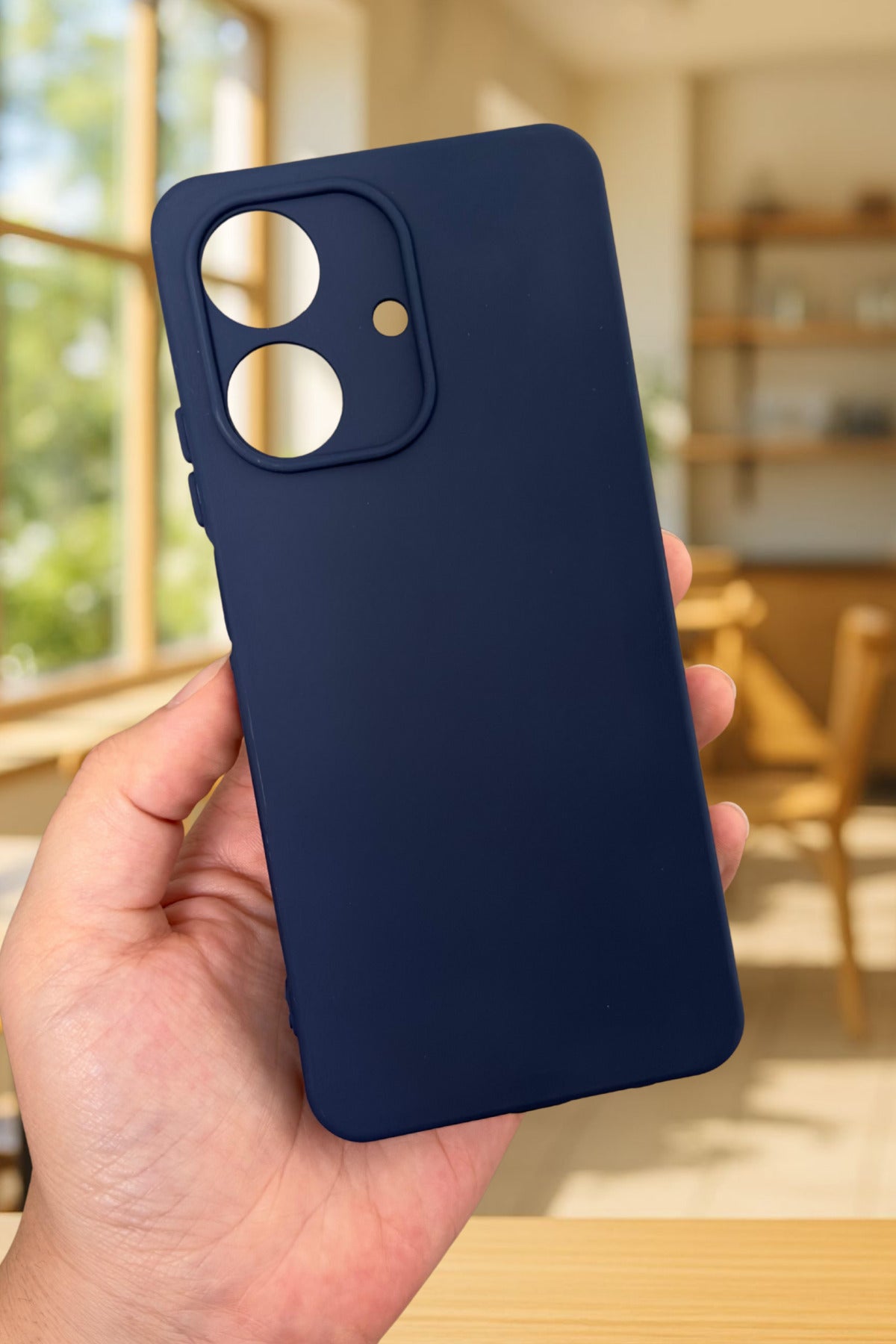 REALME NOTE 60 Uyumlu Silikon Darbe Emici Klasik Korumalı Rubber Kılıf