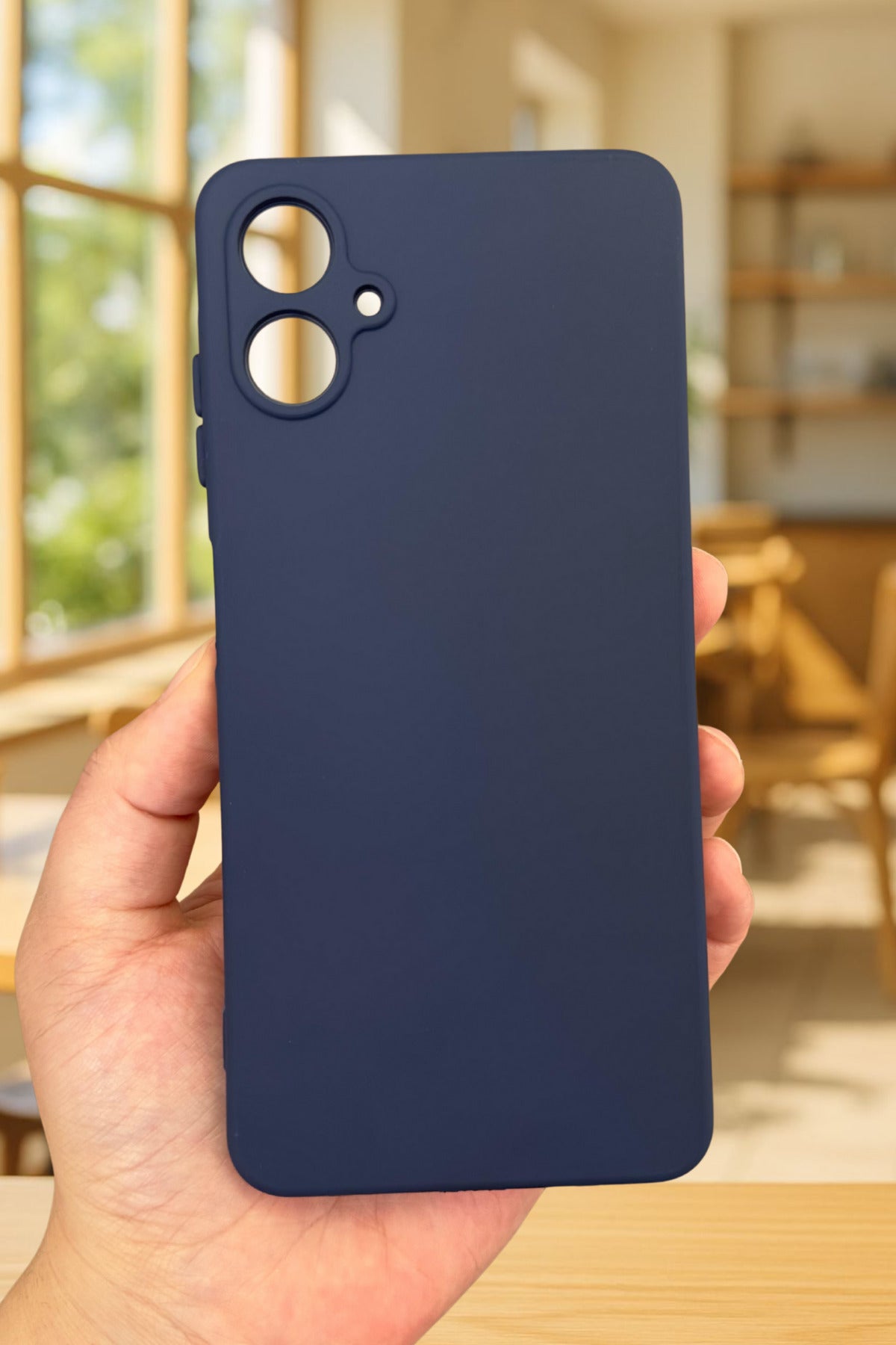 Samsung Galaxy A07 Uyumlu Silikon Darbe Emici Klasik Korumalı Rubber Kılıf