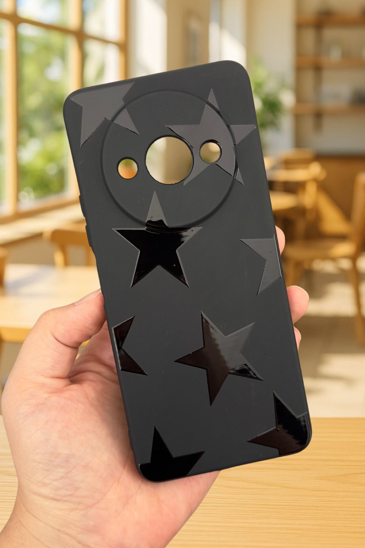 Xiaomi Redmi A3 Uyumlu STAR Silikon Darbe Emici Klasik Korumalı Rubber Kılıf