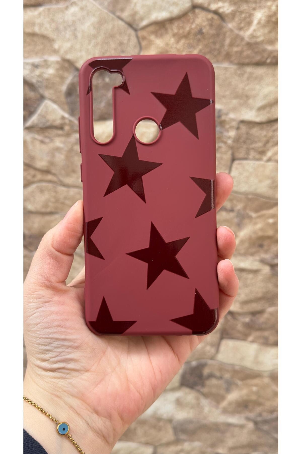Redmi Note 8 Uyumlu Star Silikon Darbe Emici Klasik Korumalı Rubber Kılıf