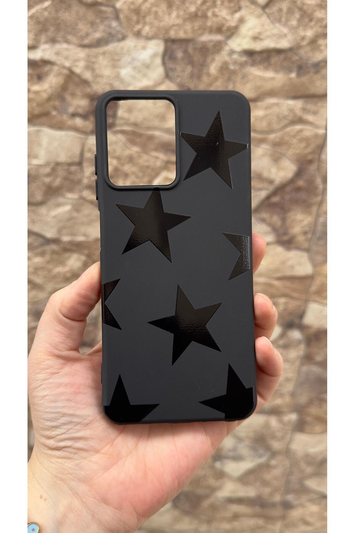 Casper Via M40 Uyumlu Star Silikon Darbe Emici Klasik Korumalı Rubber Kılıf