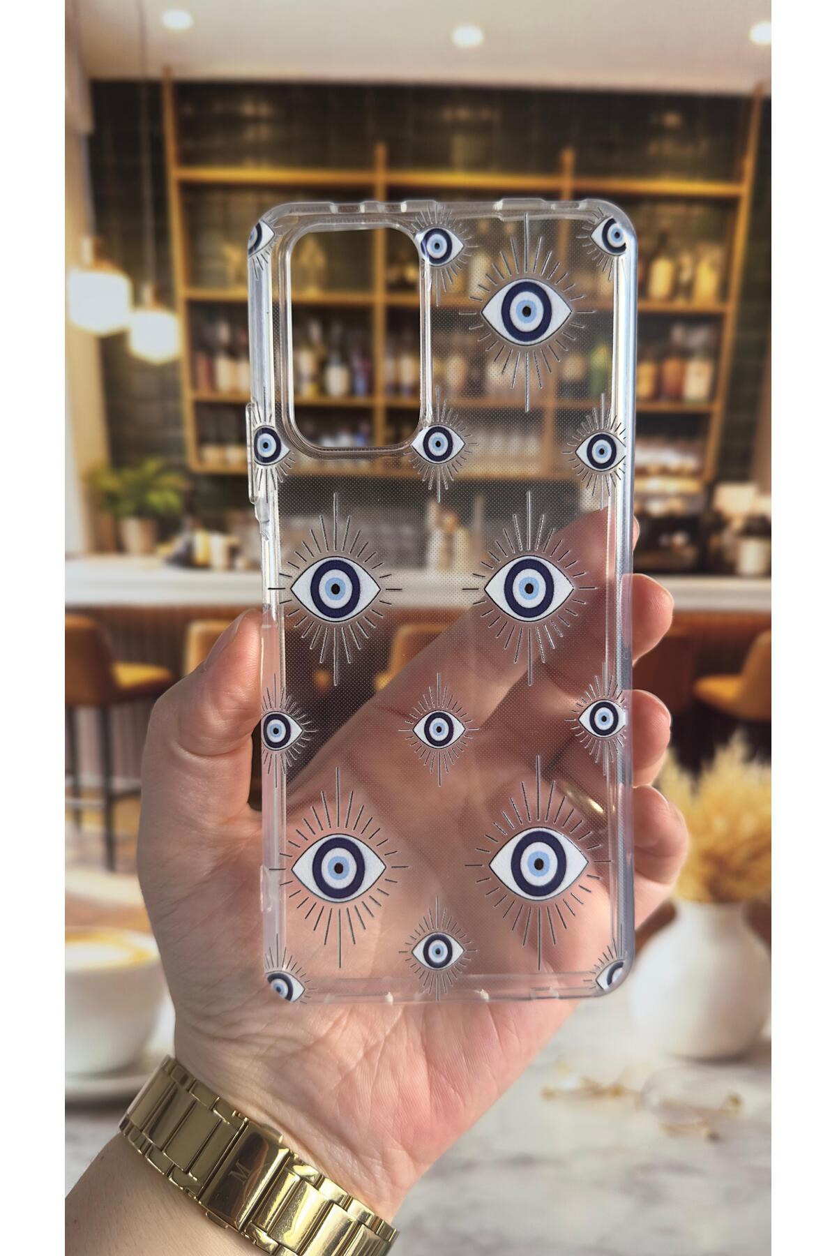 Redmi Note 10 Pro Uyumlu Evıleye Desenli Şeffaf Darbe Emici Kamera Korumalı Clear Kılıf