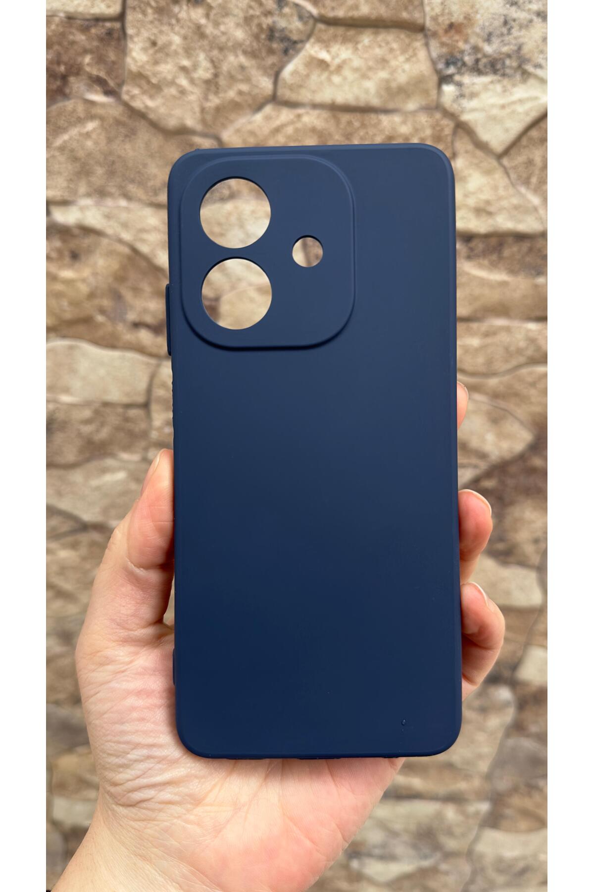 Oppo A3 Uyumlu Silikon Darbe Emici Klasik Korumalı Rubber Kılıf