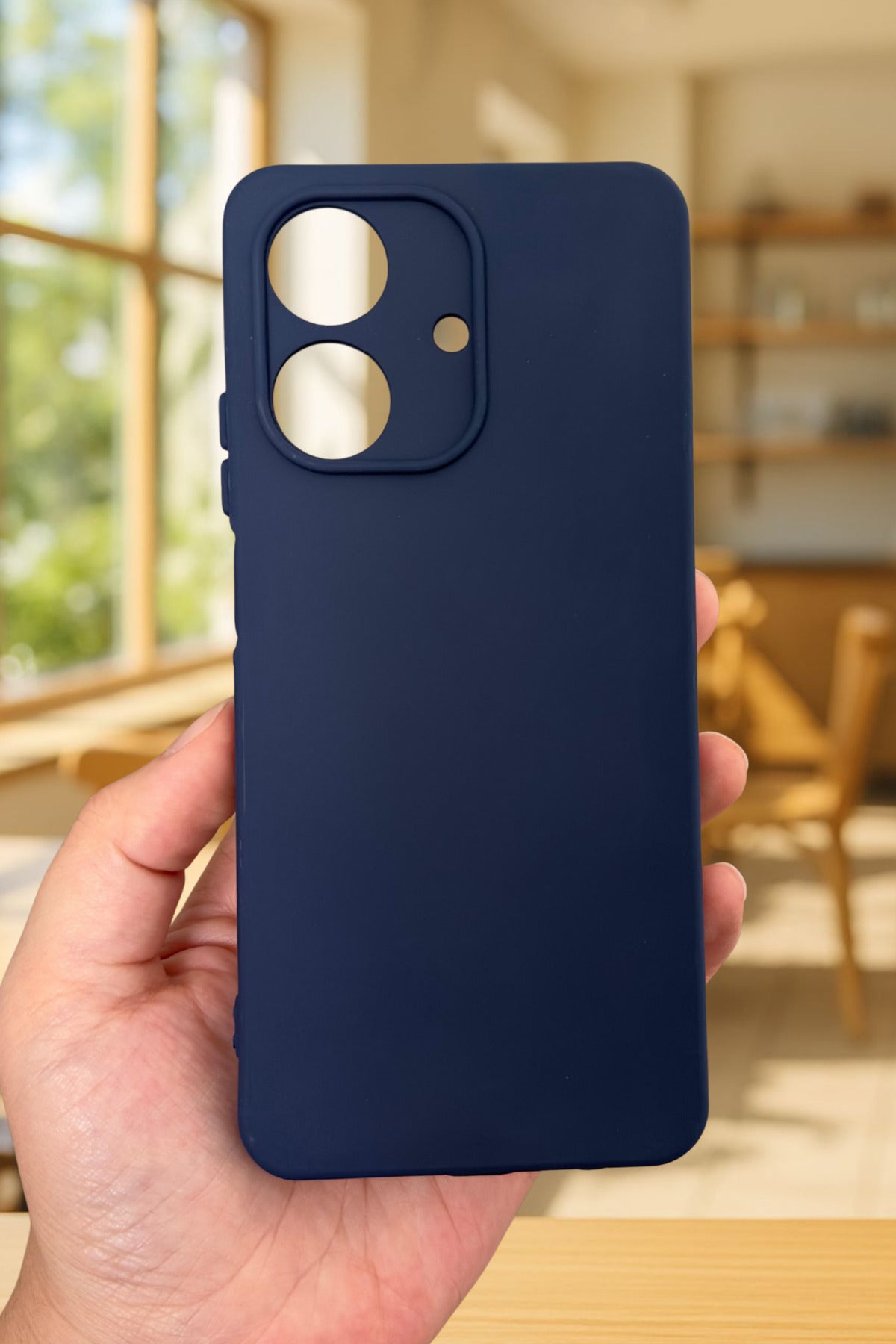 REALME NOTE 60 Uyumlu Silikon Darbe Emici Klasik Korumalı Rubber Kılıf