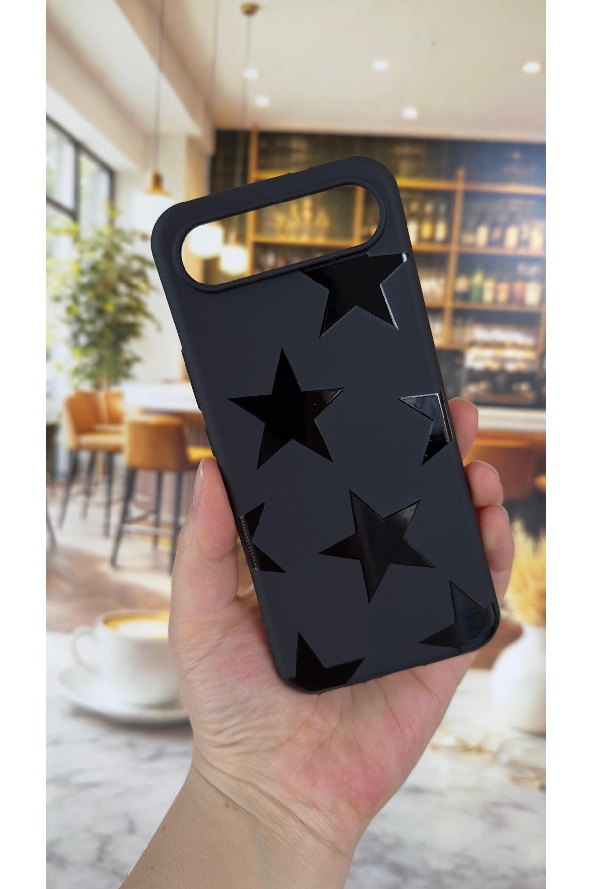 Tecno Spark Slim Uyumlu Star Silikon Darbe Emici Klasik Korumalı Rubber Kılıf