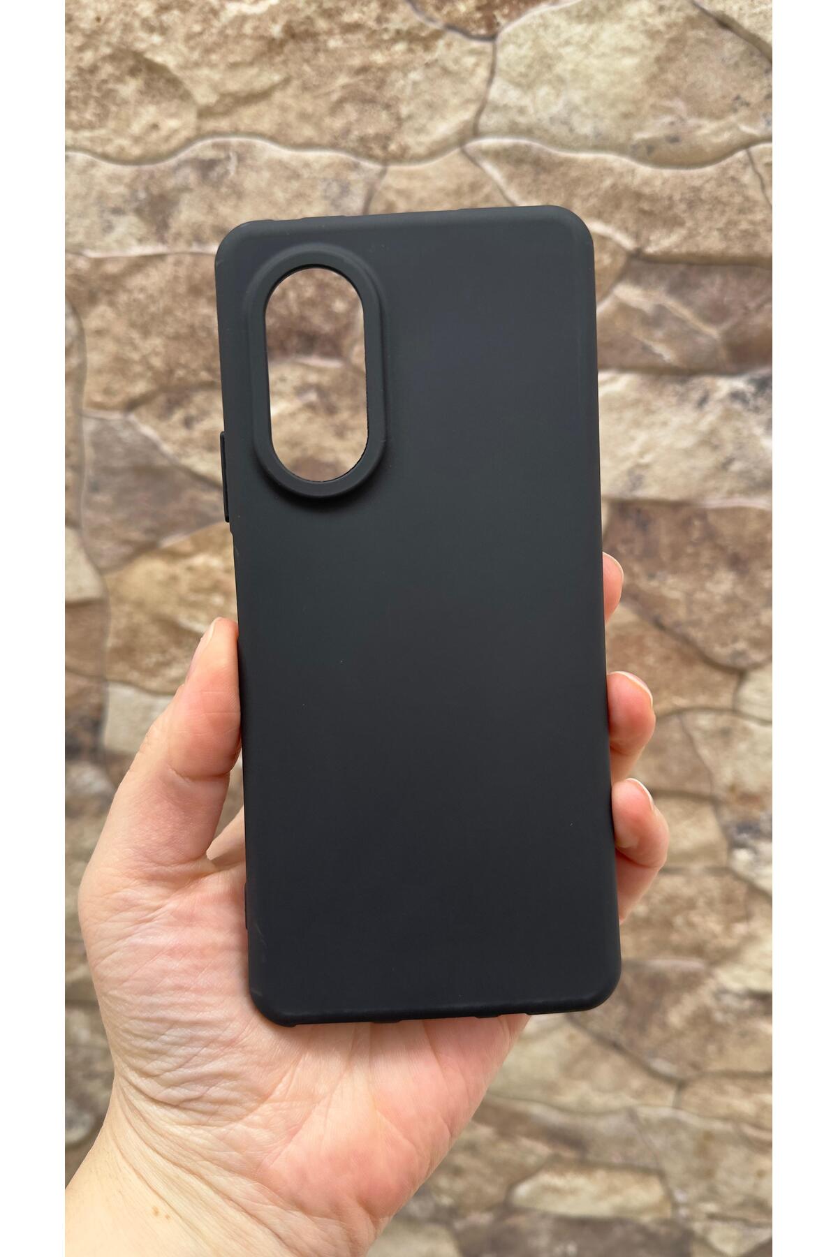Huawei Nova 9 Se Uyumlu Silikon Darbe Emici Klasik Korumalı Klasik Rubber Kılıf
