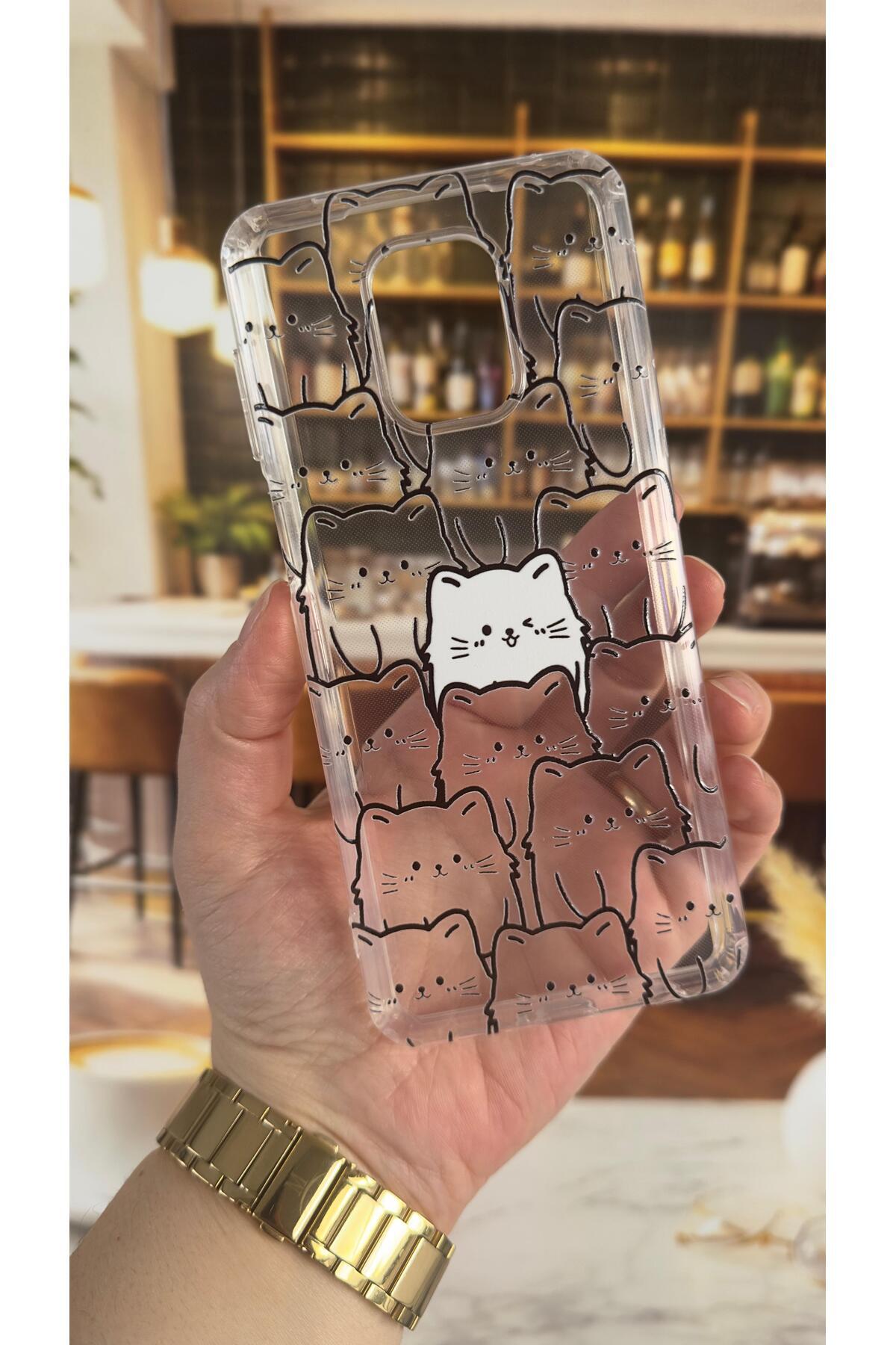 Redmi Note 9 Pro Uyumlu Şeffaf Darbe Emici Kamera Korumalı Clear Kılıf