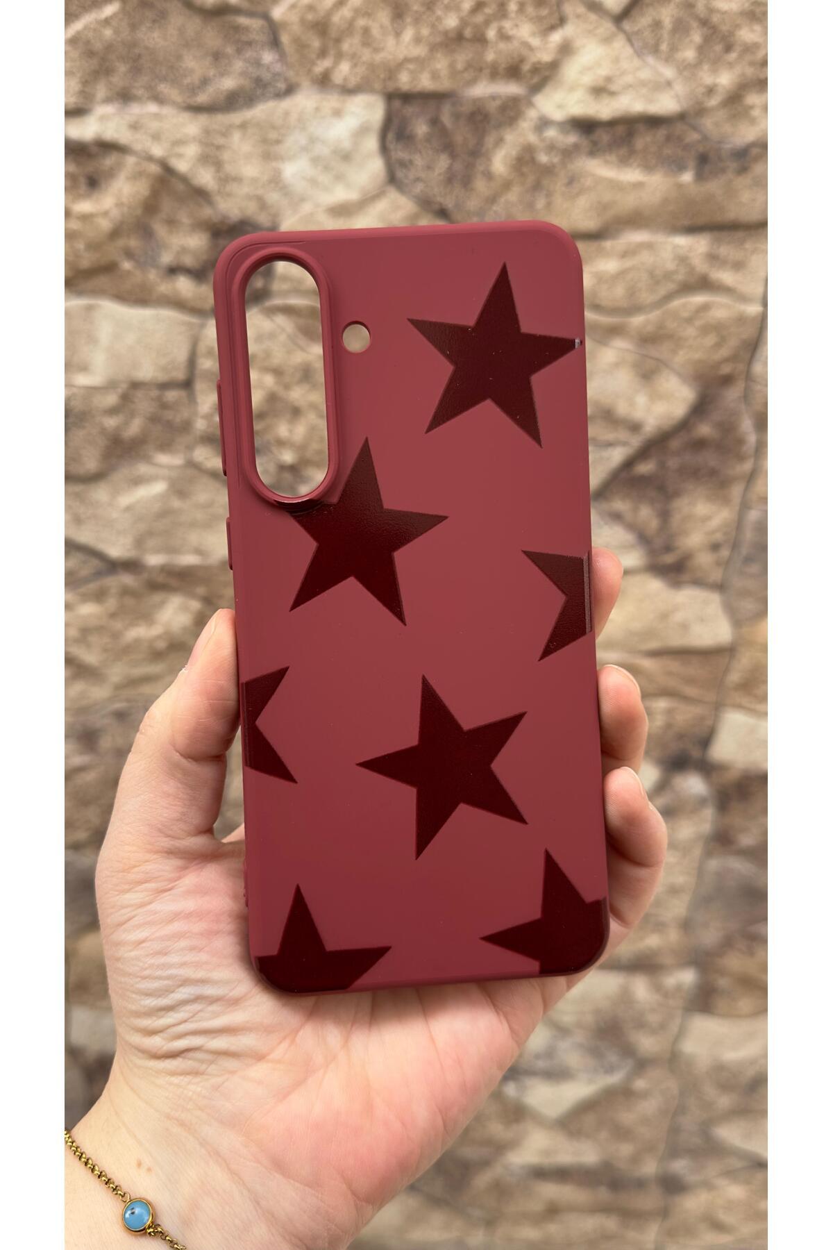 Samsung Galaxy S25 FE Uyumlu Star Silikon Darbe Emici Klasik Korumalı Rubber Kılıf