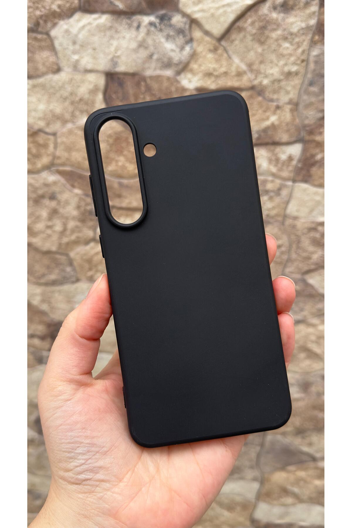 Samsung Galaxy S25 FE Uyumlu Silikon Darbe Emici Klasik Korumalı Rubber Kılıf