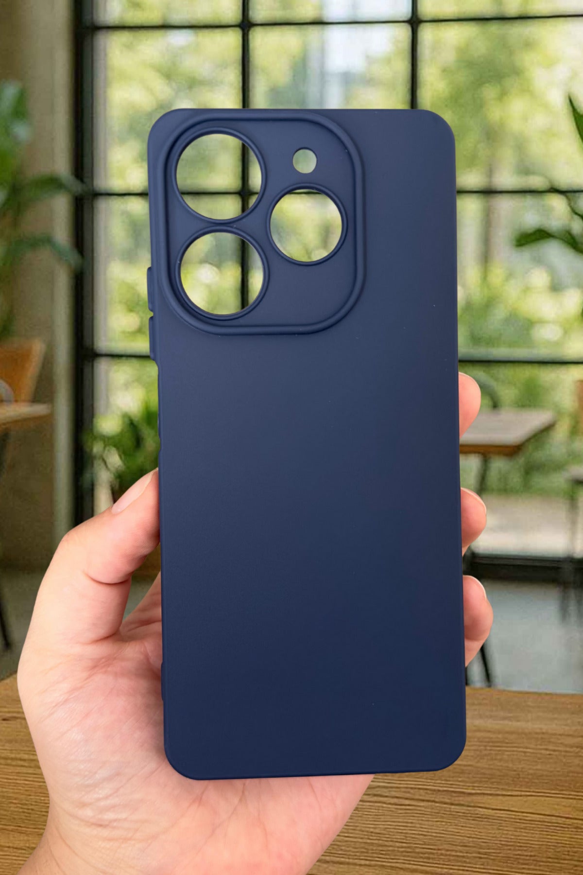 Tecno Spark 10 PRO Uyumlu Silikon Darbe Emici Klasik Korumalı Rubber Kılıf