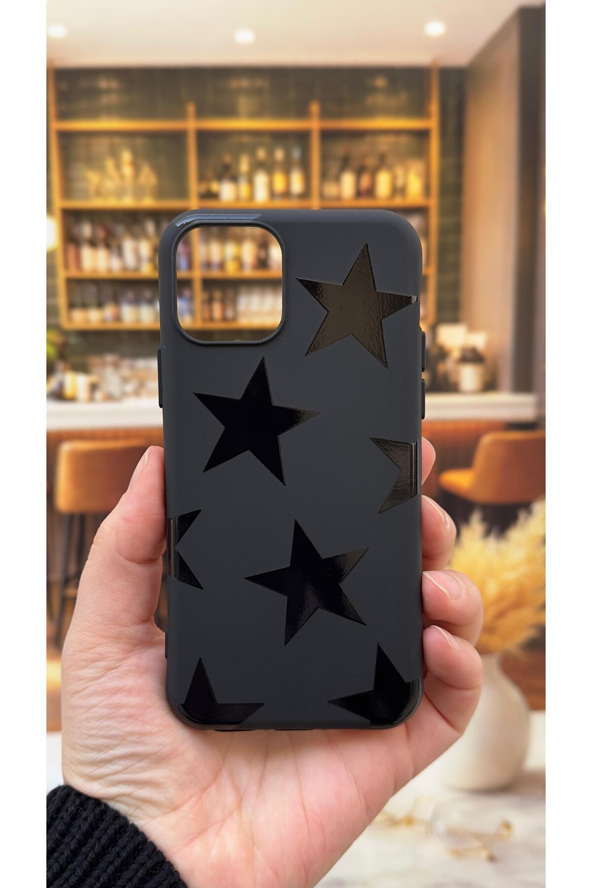 Iphone 11 Pro Max Uyumlu Star Silikon Darbe Emici Klasik Korumalı Rubber Kılıf
