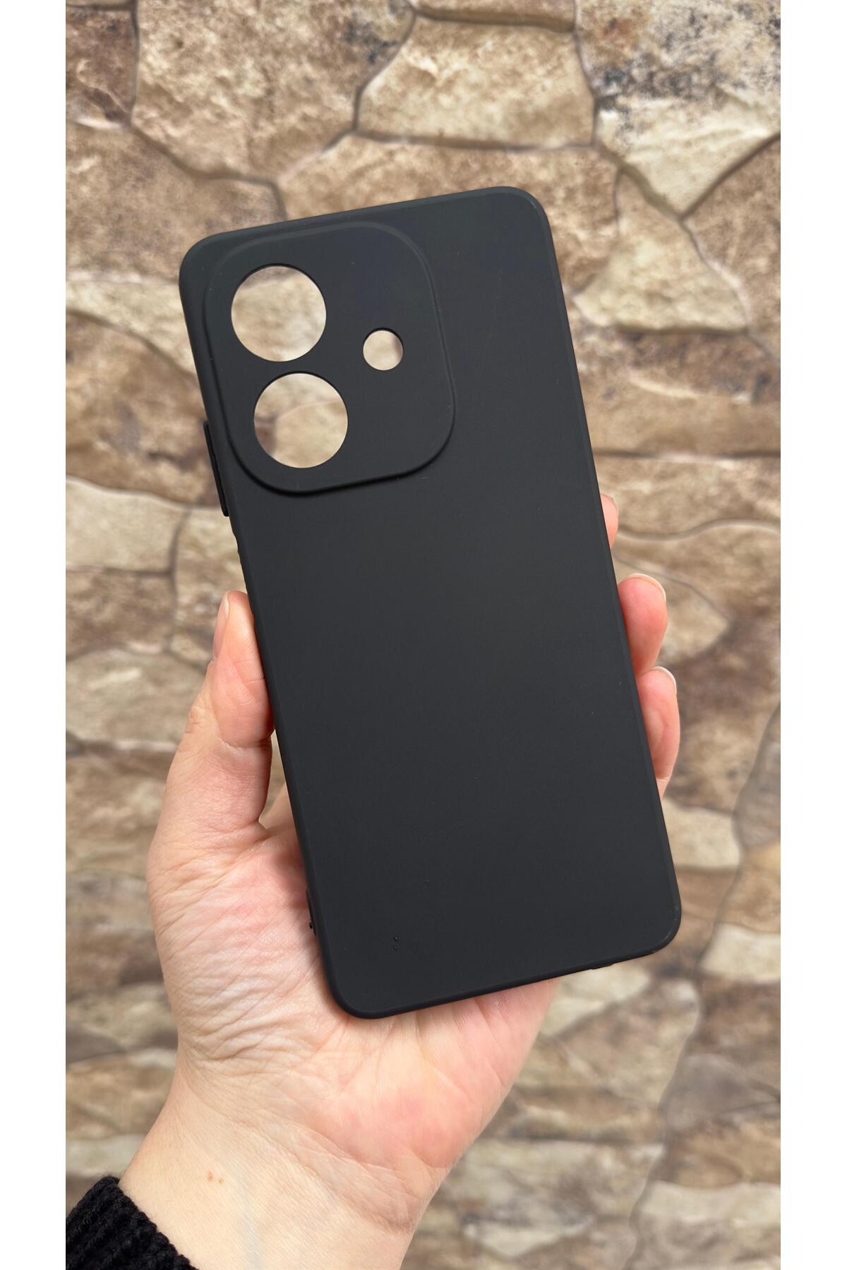Oppo A3 Uyumlu Silikon Darbe Emici Klasik Korumalı Rubber Kılıf