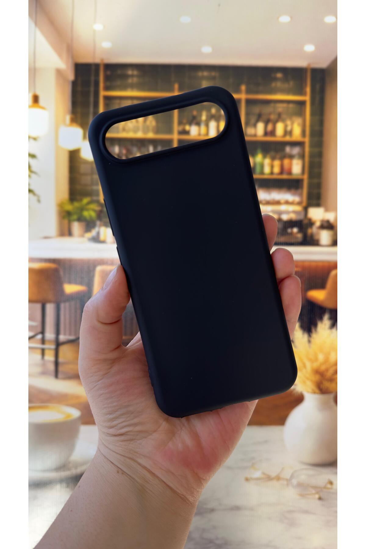 Tecno Spark Slim Uyumlu Silikon Darbe Emici Klasik Korumalı Rubber Kılıf