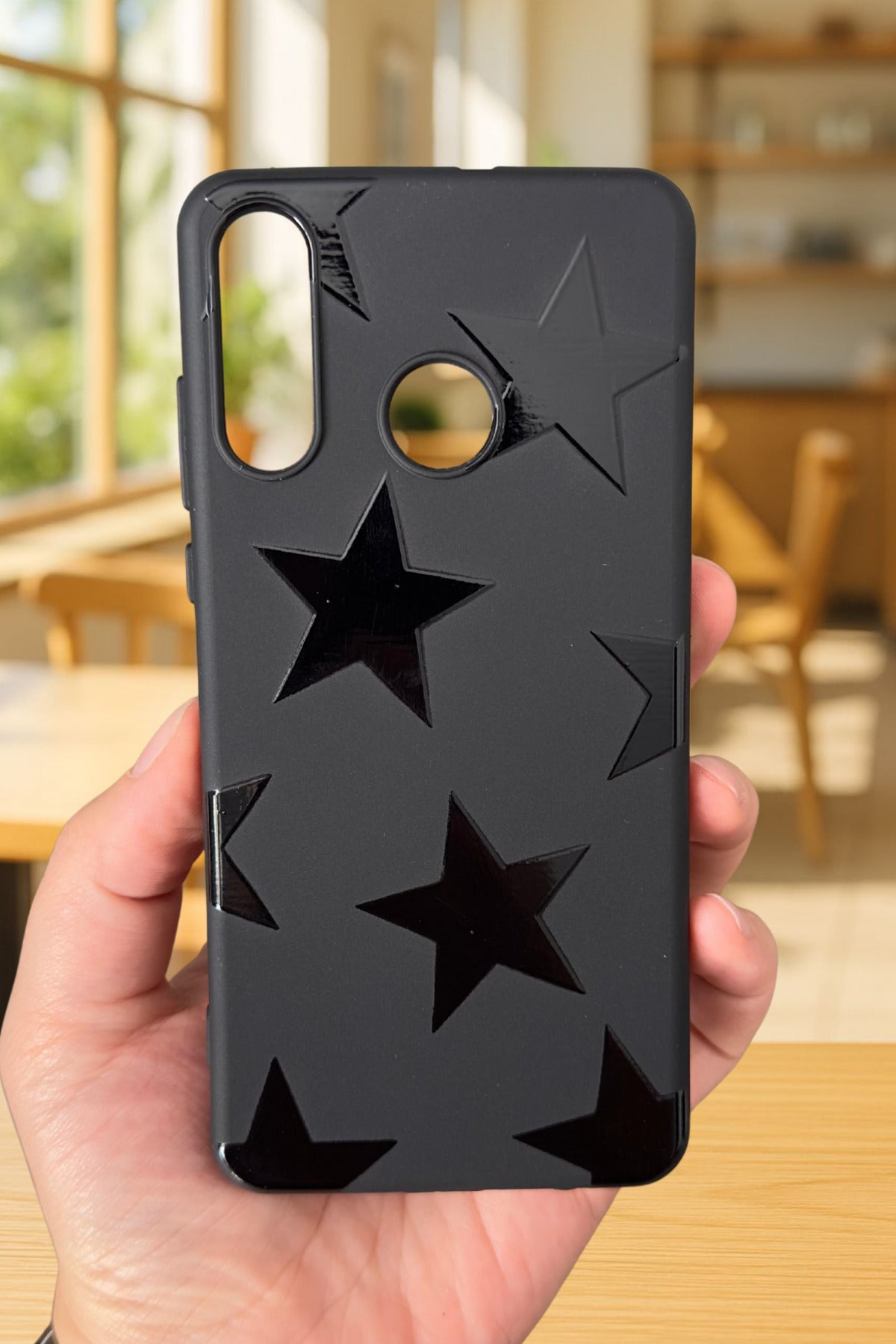 Huawei P30 Lite Uyumlu STAR Silikon Darbe Emici Klasik Korumalı Rubber Kılıf
