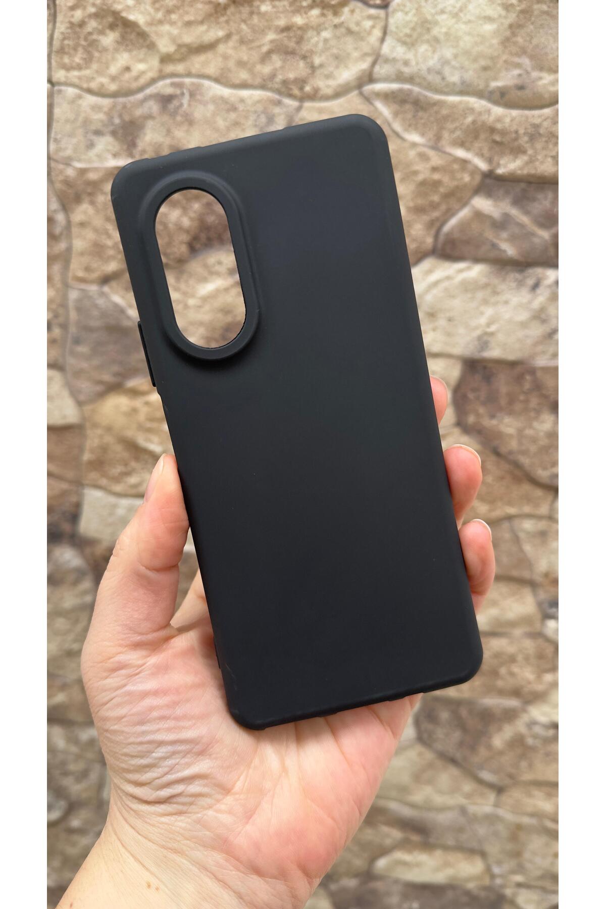 Huawei Nova 9 Se Uyumlu Silikon Darbe Emici Klasik Korumalı Klasik Rubber Kılıf
