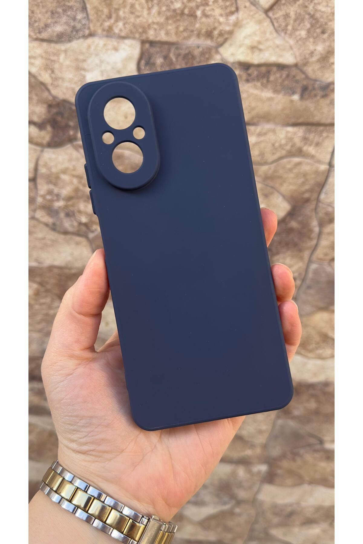 REALME 12 LİTE Uyumlu Silikon Darbe Emici Klasik Korumalı Rubber Kılıf