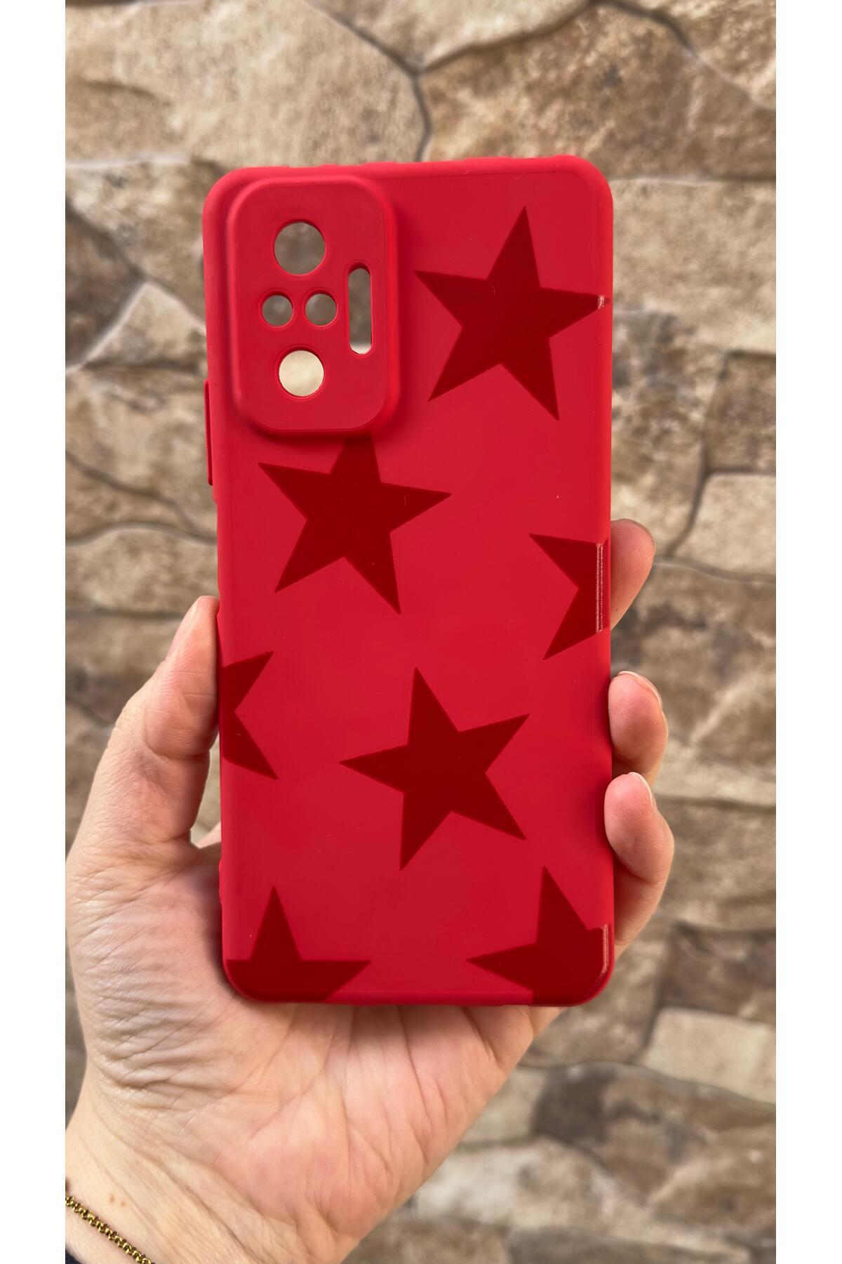 Redmi Note 10 Pro Uyumlu Star Silikon Darbe Emici Klasik Korumalı Rubber Kılıf