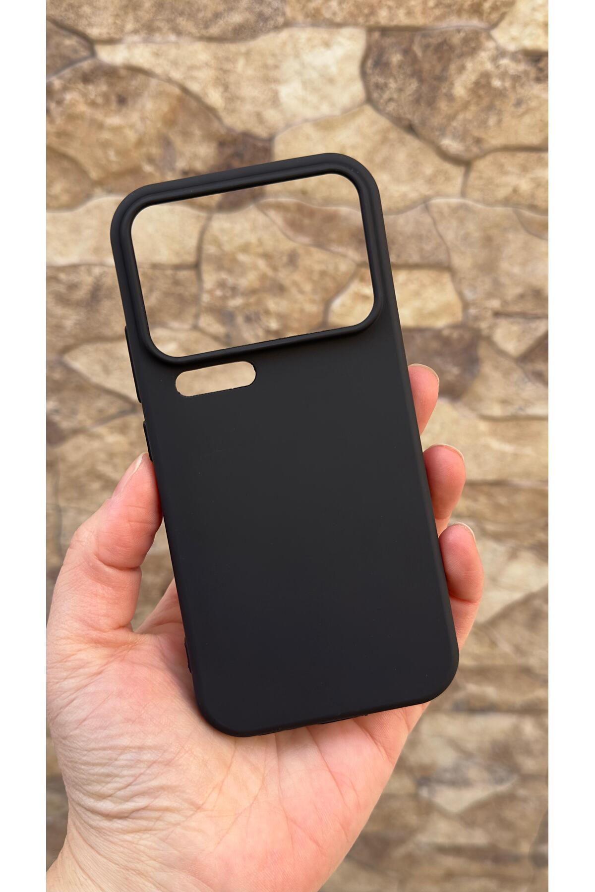 MI 17 Pro Uyumlu Silikon Darbe Emici Klasik Korumalı Rubber Kılıf