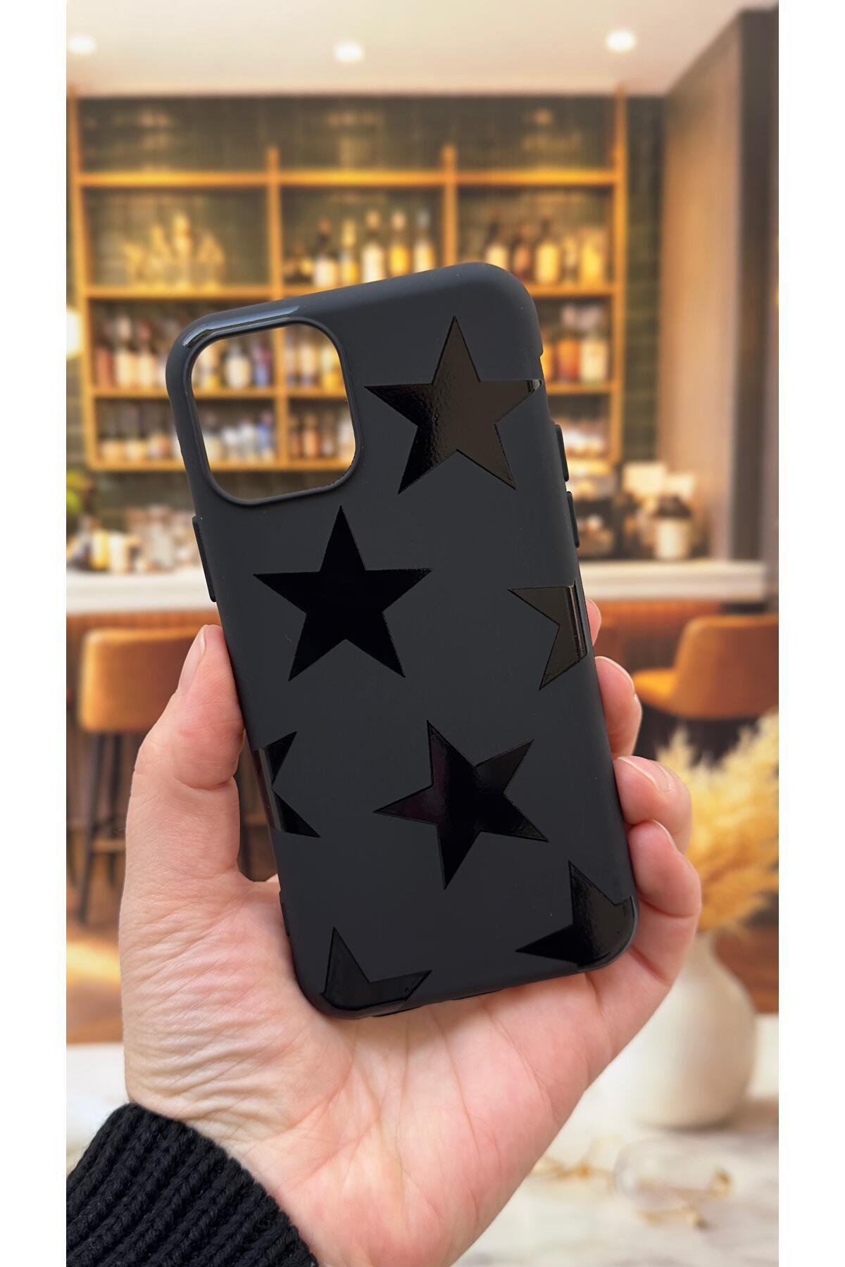 Iphone 11 Pro Max Uyumlu Star Silikon Darbe Emici Klasik Korumalı Rubber Kılıf