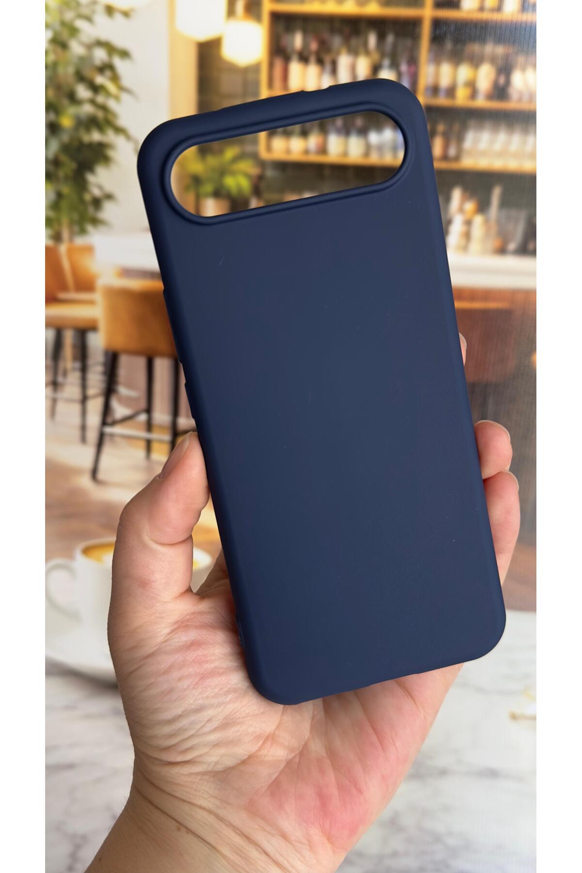 Tecno Spark Slim 5G Uyumlu Silikon Darbe Emici Klasik Korumalı Rubber Kılıf
