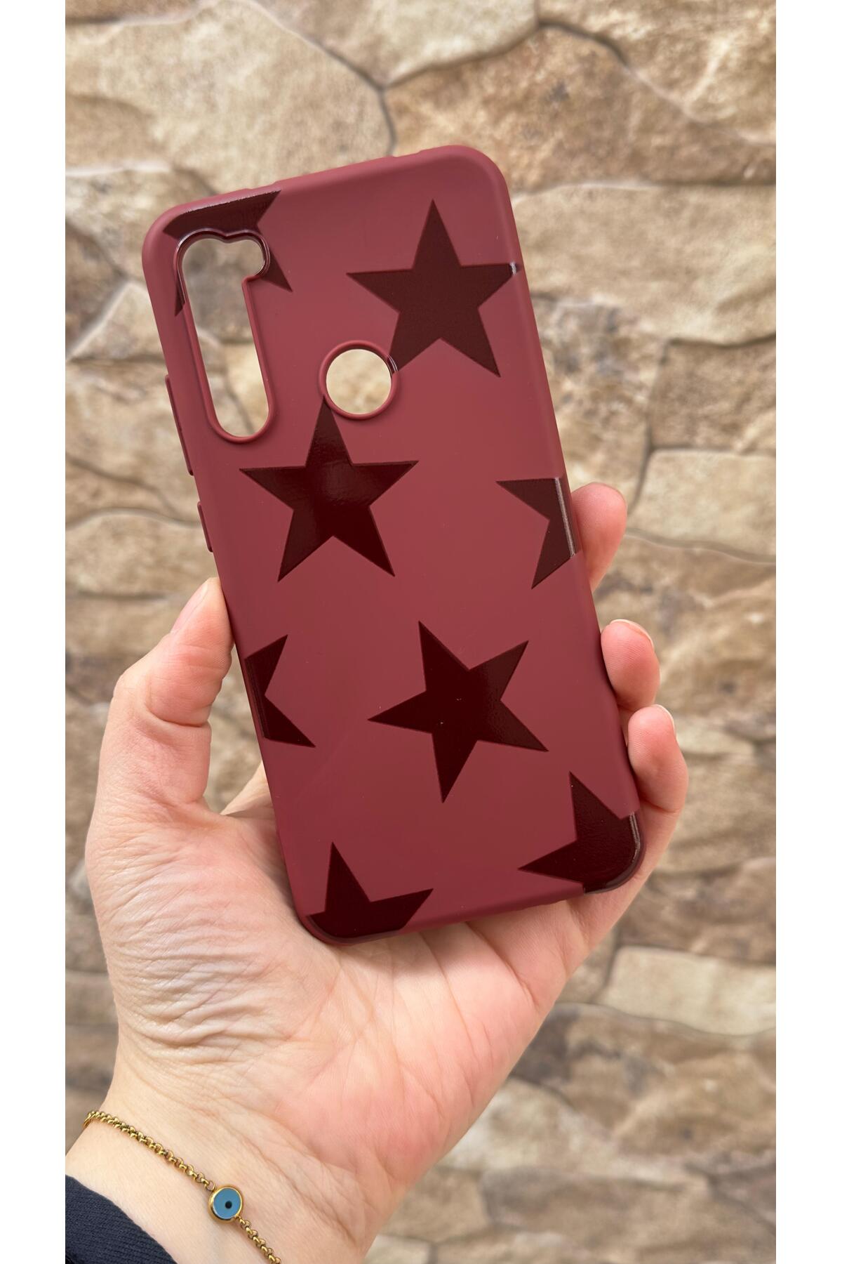 Redmi Note 8 Uyumlu Star Silikon Darbe Emici Klasik Korumalı Rubber Kılıf