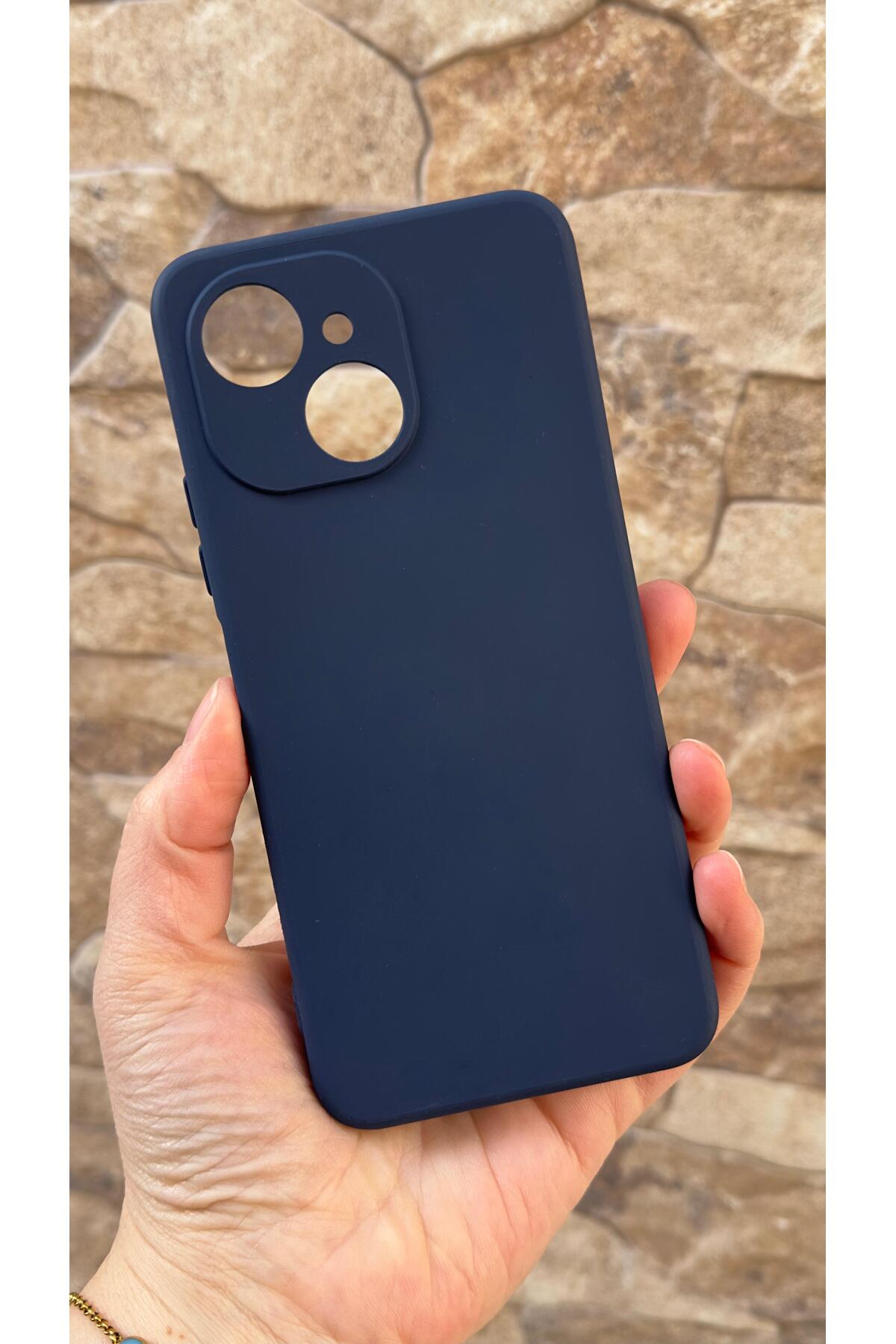 Tecno Spark 40C Uyumlu Silikon Darbe Emici Klasik Korumalı Rubber Kılıf