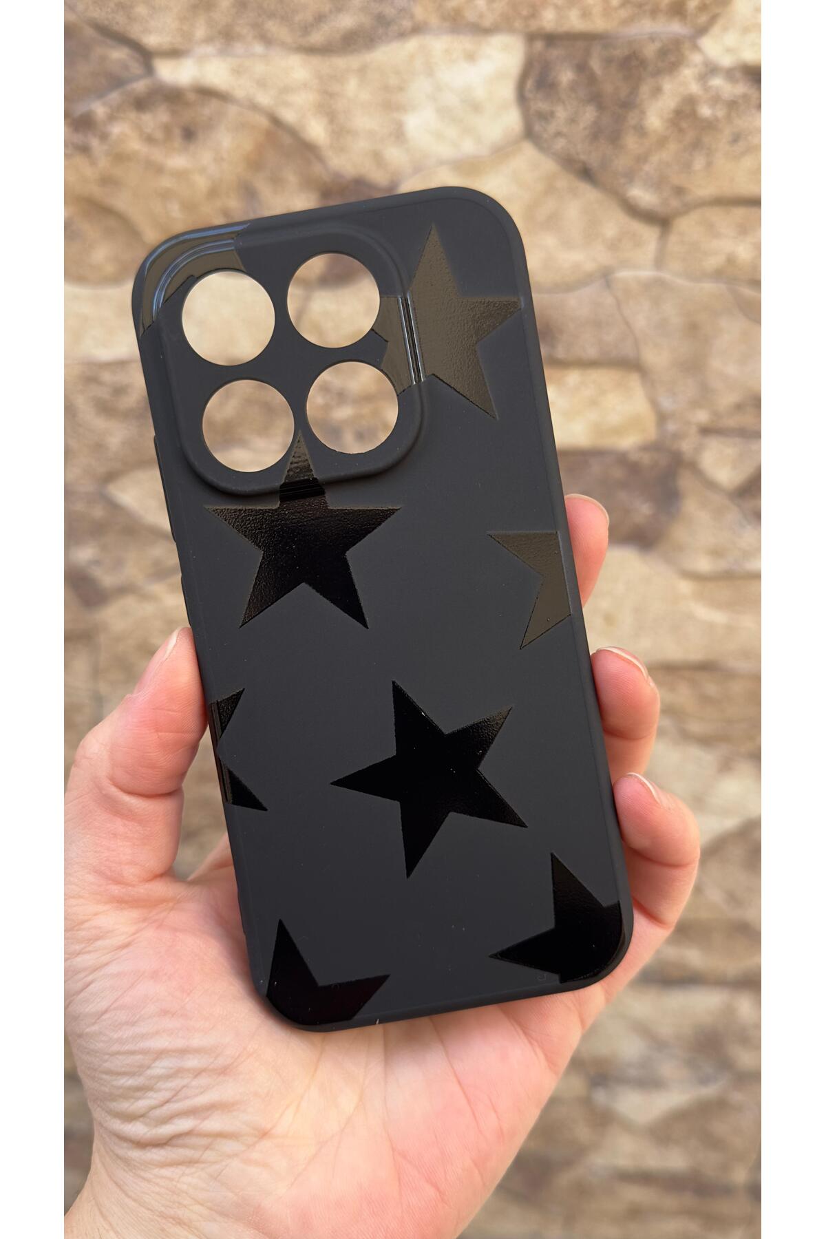 MI 17 5G Uyumlu Star Silikon Darbe Emici Klasik Korumalı Rubber Kılıf