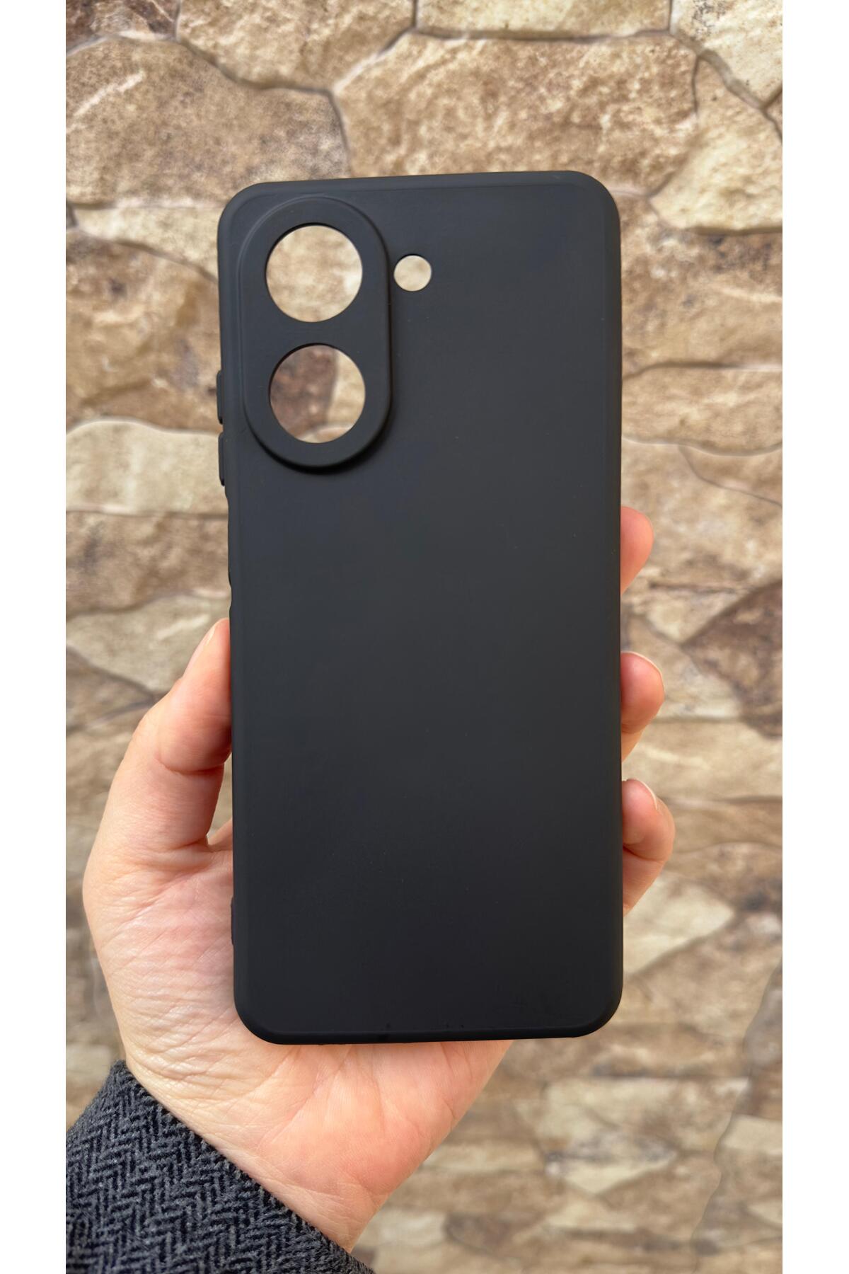 Redmi A5 - Silikon Darbe Emici Klasik Korumalı Rubber Kılıf