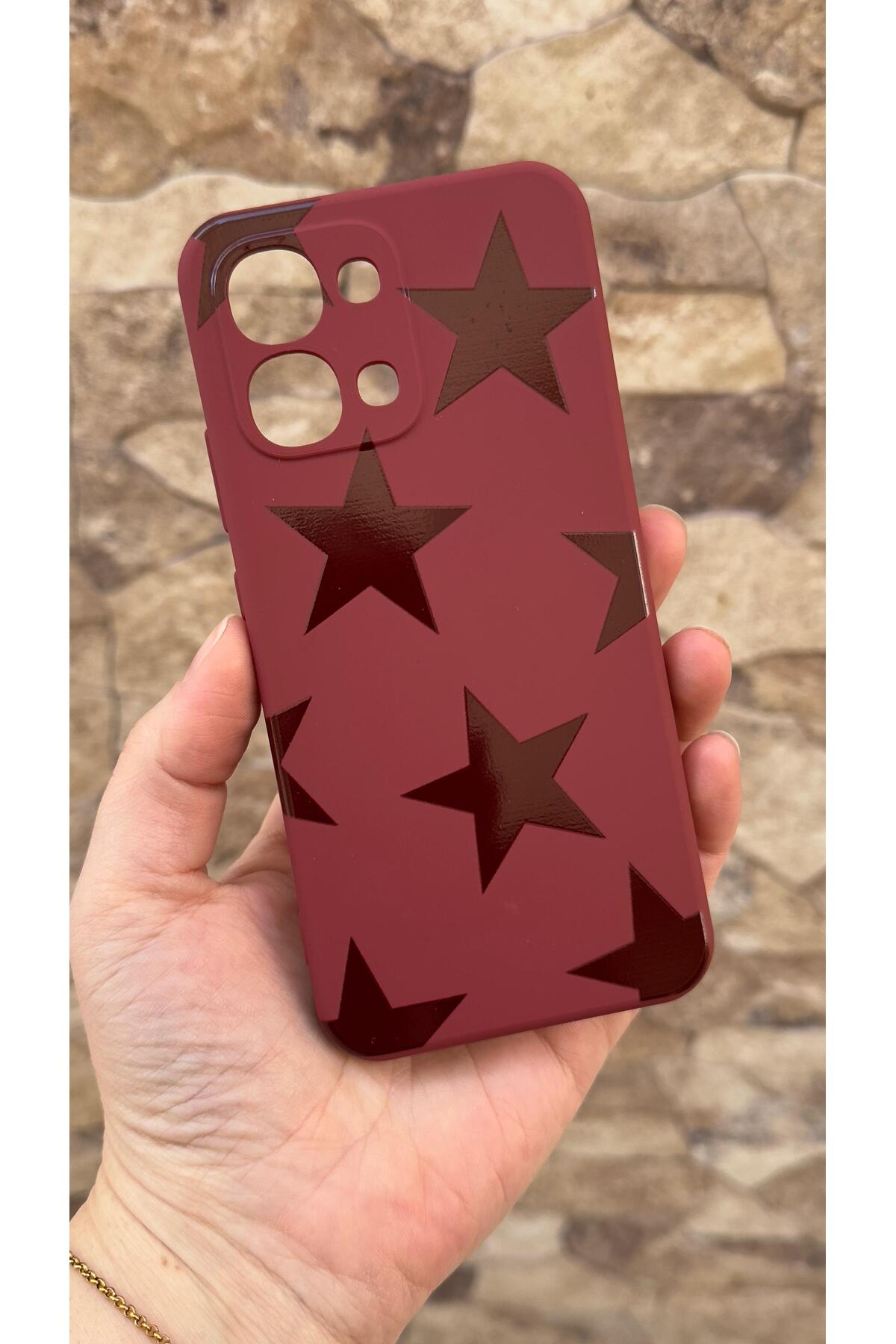 Oppo A6 Pro Uyumlu Star Silikon Darbe Emici Klasik Korumalı Rubber Kılıf