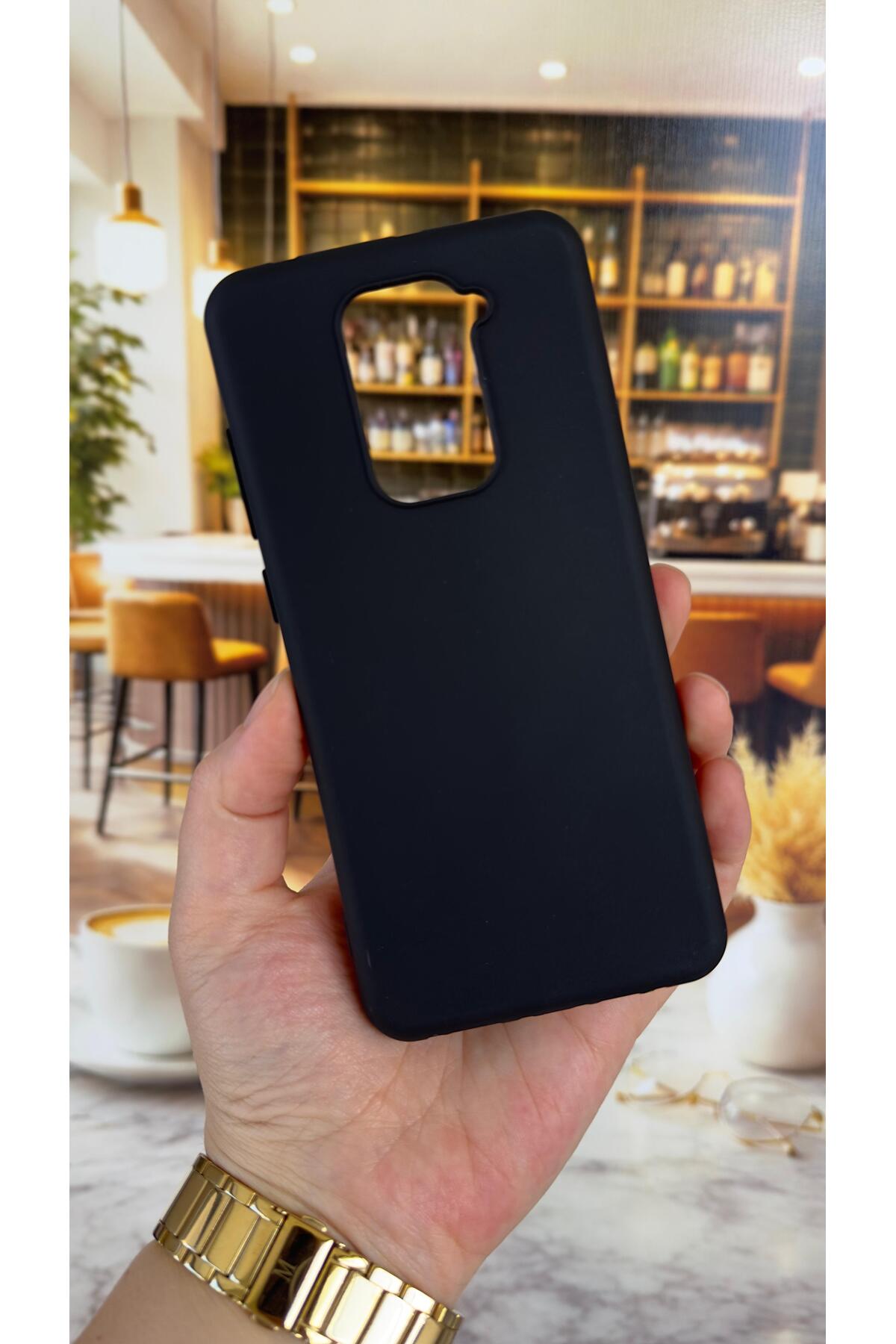 Redmi Note 9 Uyumlu Silikon Darbe Emici Klasik Korumalı Rubber Kılıf