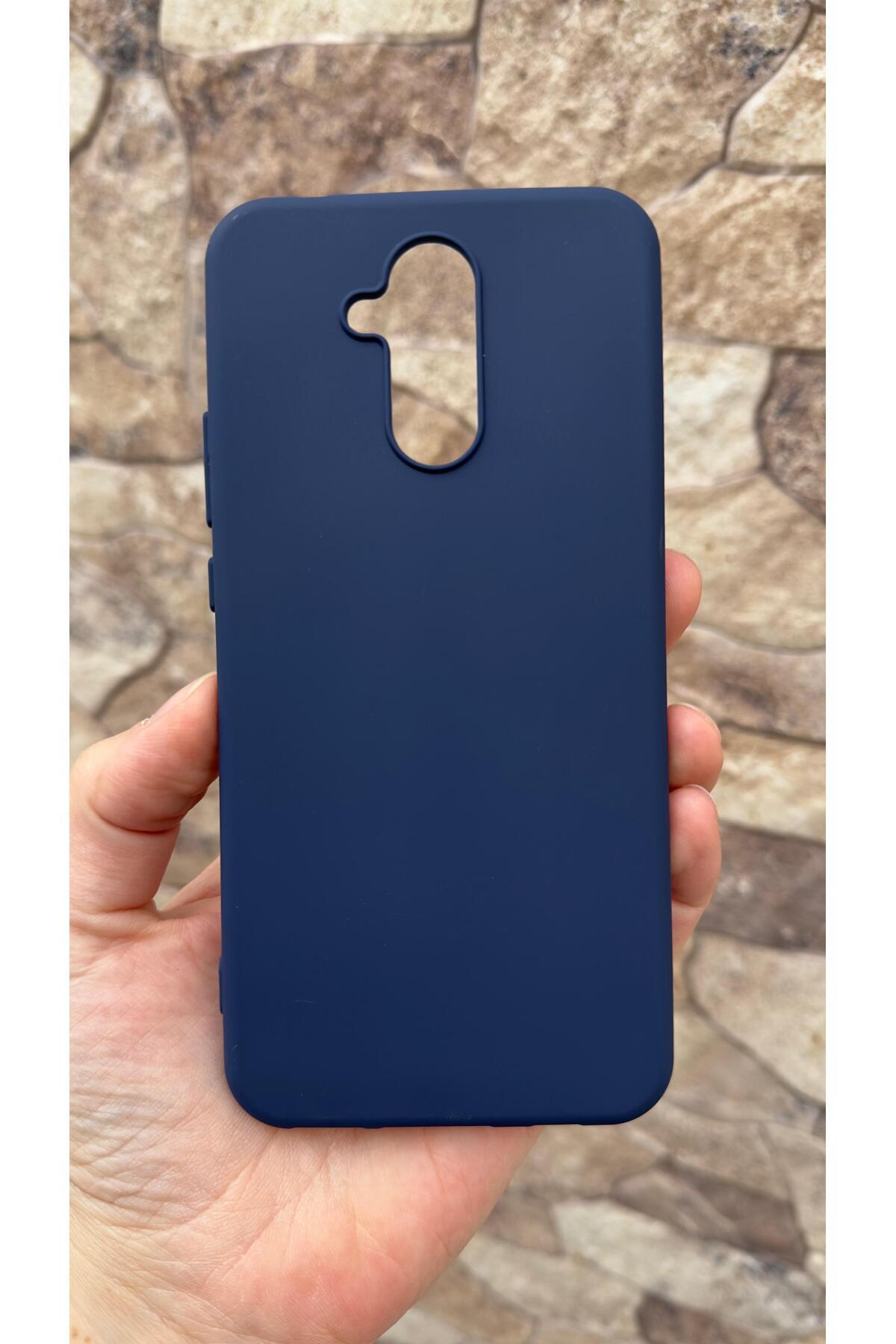 HUAWEİ Mate 20 Lite Uyumlu Silikon Darbe Emici Klasik Korumalı Rubber Kılıf