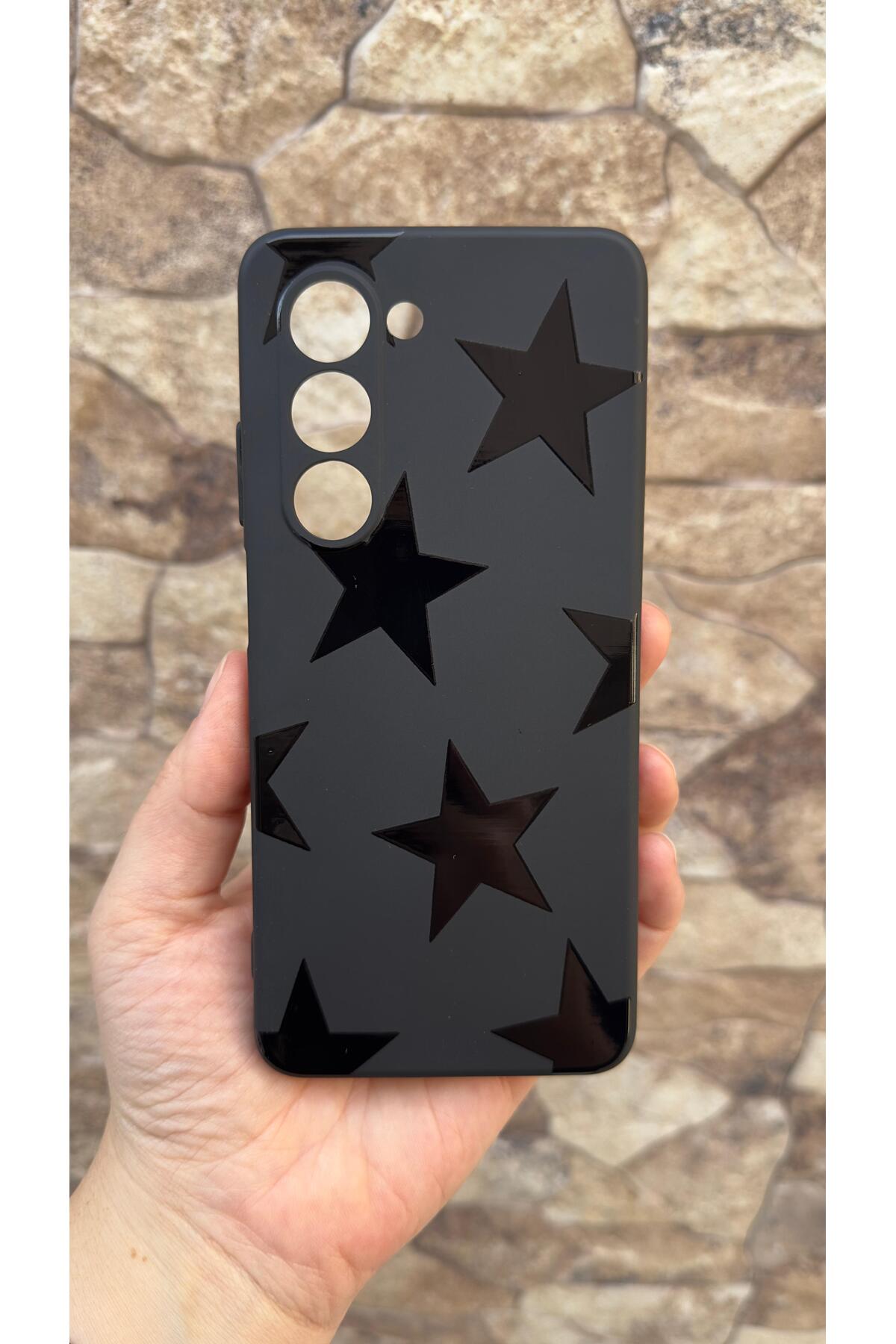 Samsung Galaxy A17 Uyumlu Star Silikon Darbe Emici Klasik Korumalı Rubber Kılıf