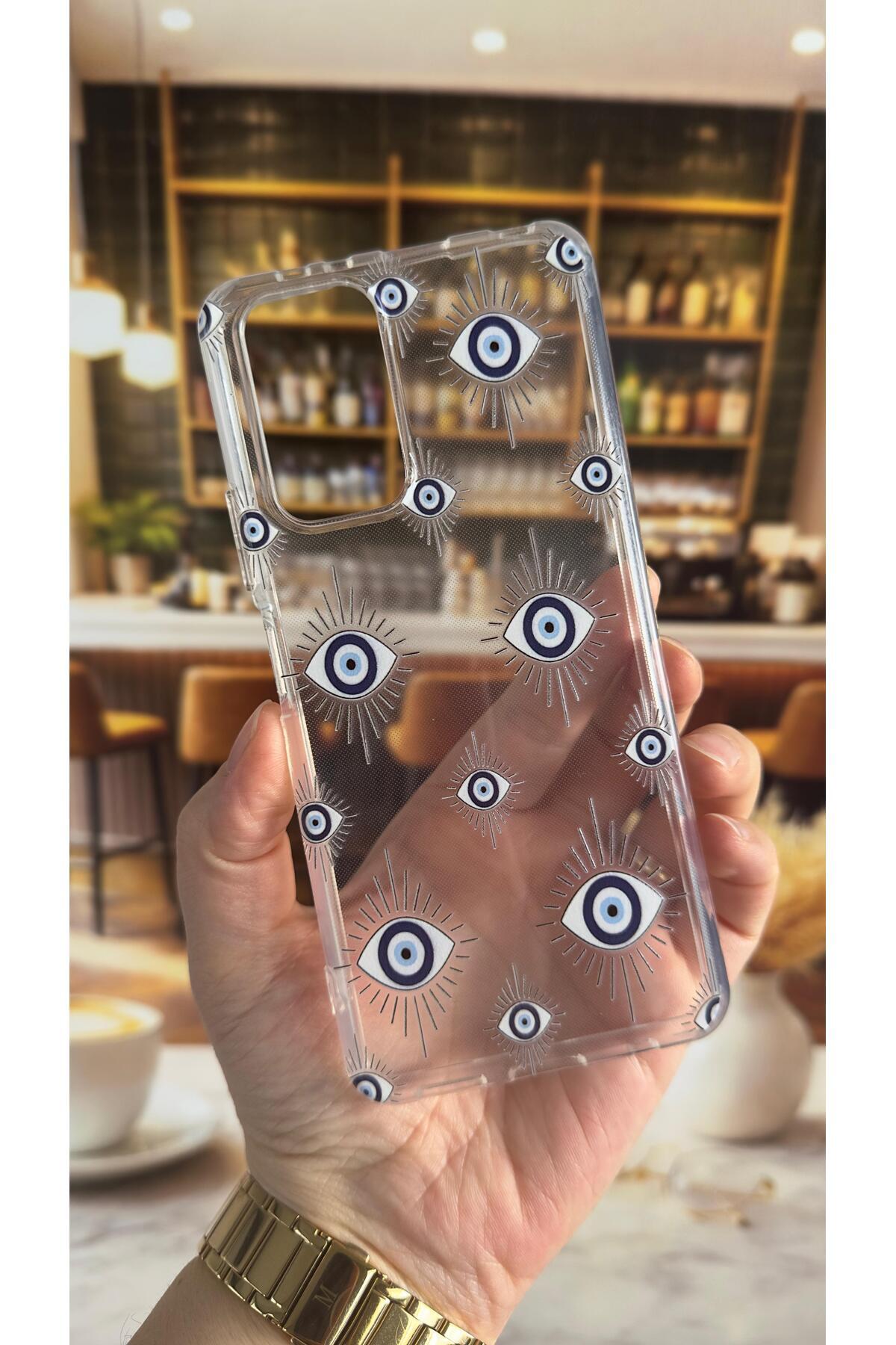 Redmi Note 10 Pro Uyumlu Evıleye Desenli Şeffaf Darbe Emici Kamera Korumalı Clear Kılıf