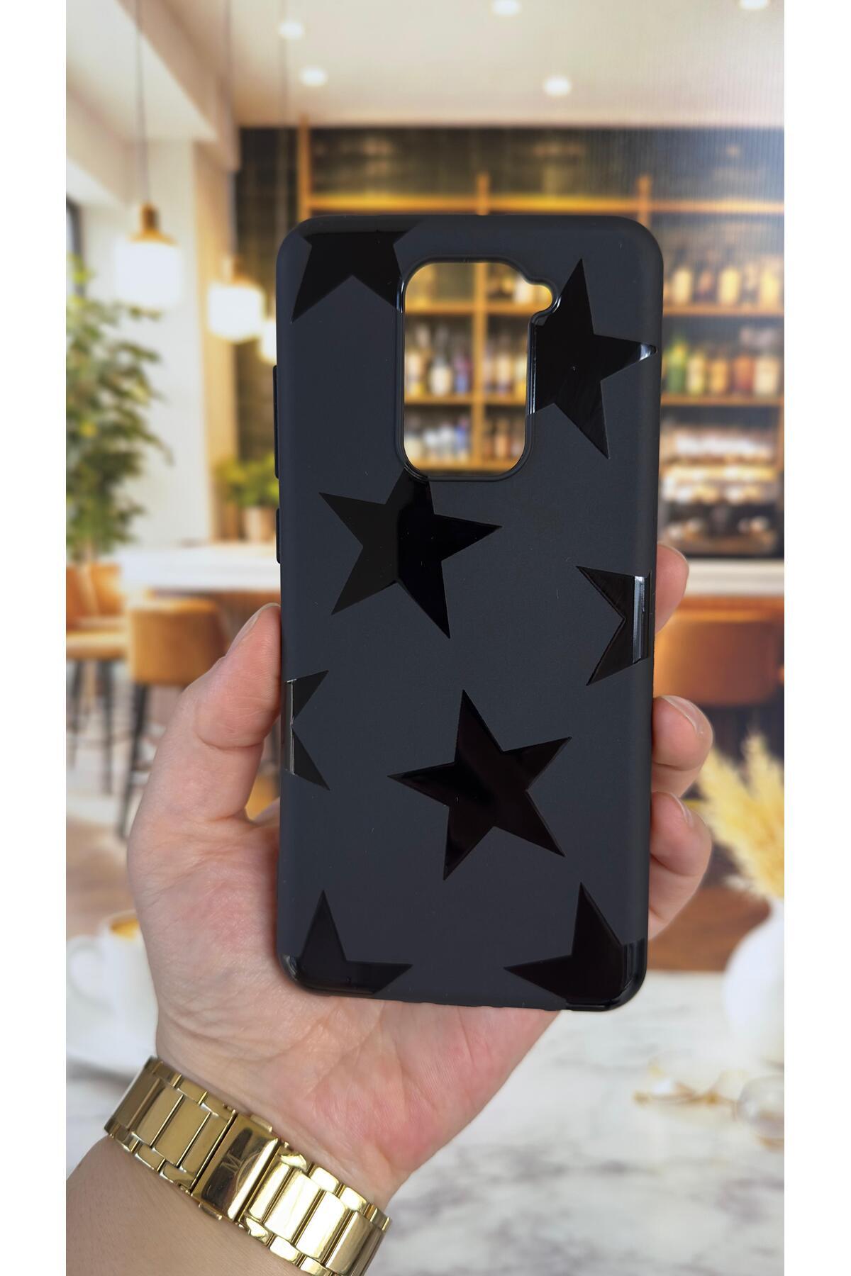 Redmi Note 9 Uyumlu Star Silikon Darbe Emici Klasik Korumalı Rubber Kılıf