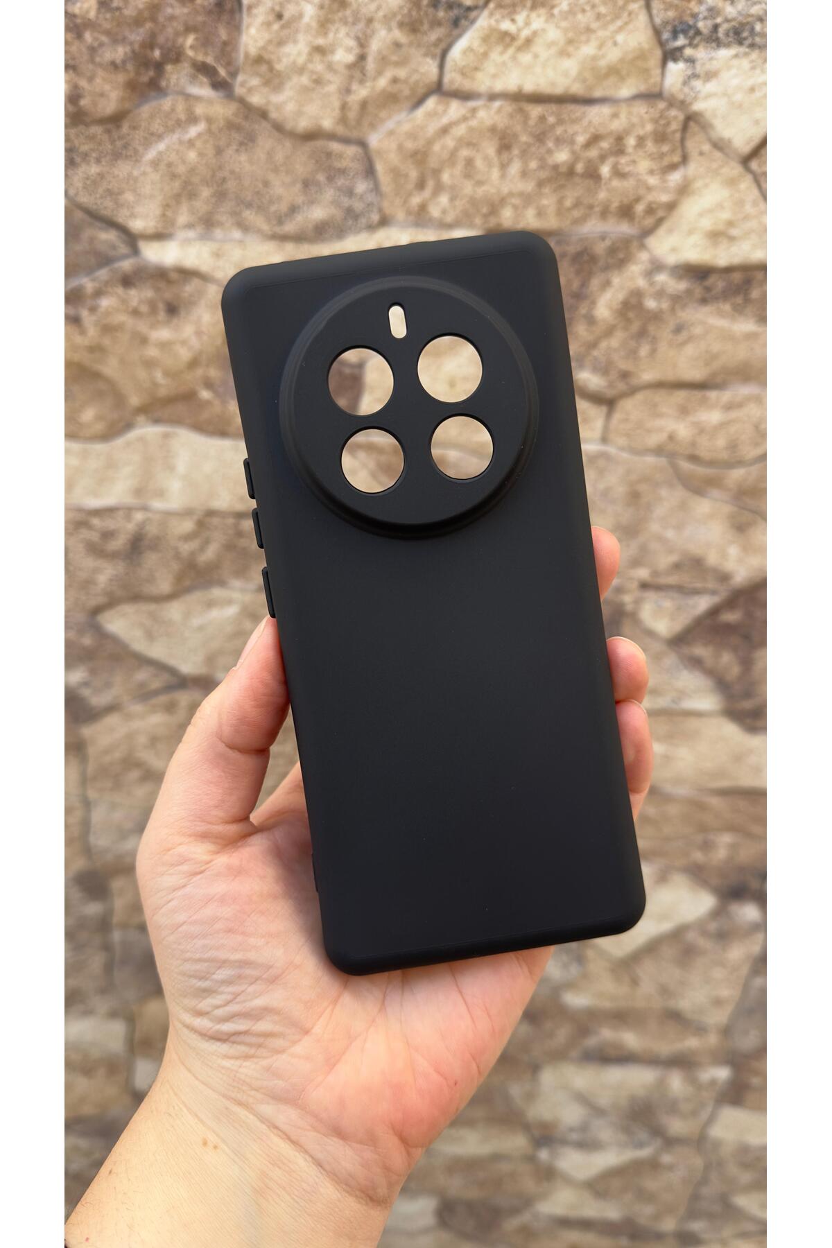 Realme 12 Pro Uyumlu Silikon Darbe Emici Klasik Korumalı Rubber Kılıf