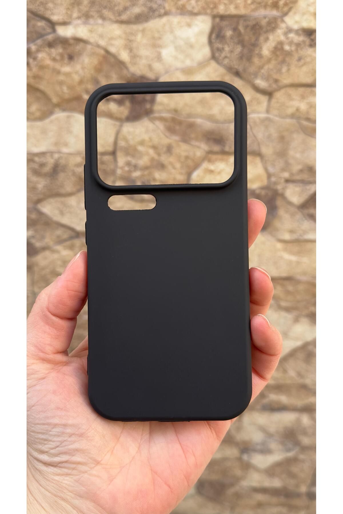 MI 17 Pro Uyumlu Silikon Darbe Emici Klasik Korumalı Rubber Kılıf