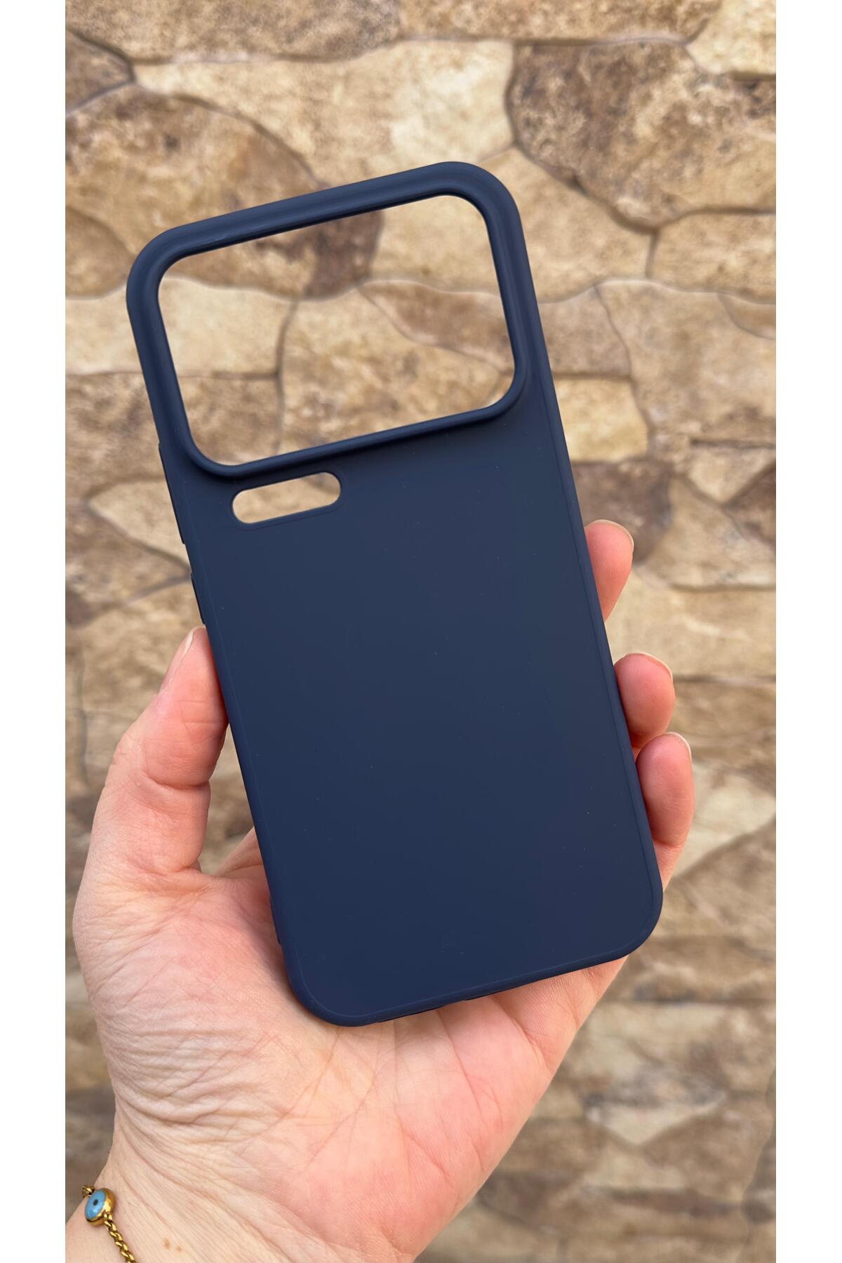 MI 17 Pro Max Uyumlu Silikon Darbe Emici Klasik Korumalı Rubber Kılıf