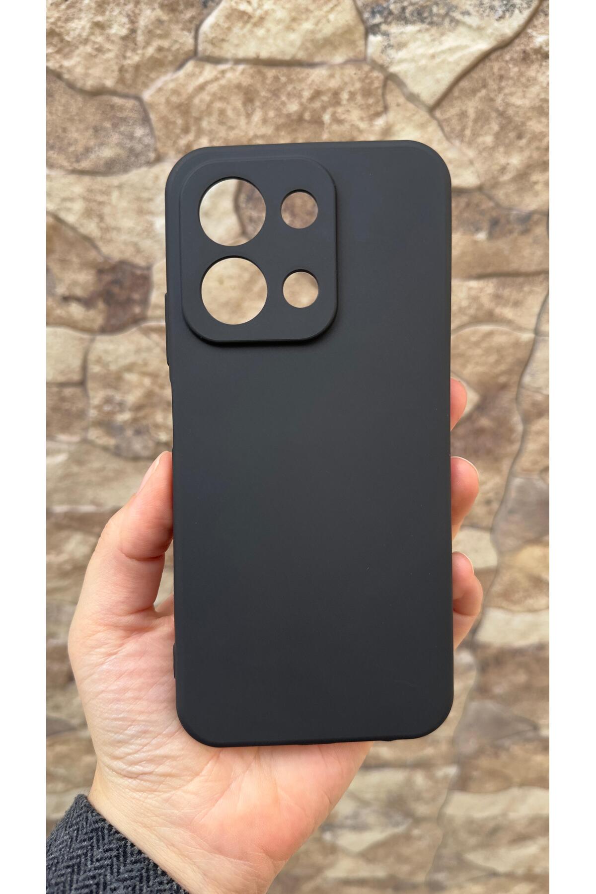Redmi 15C - Silikon Darbe Emici Klasik Korumalı Rubber Kılıf