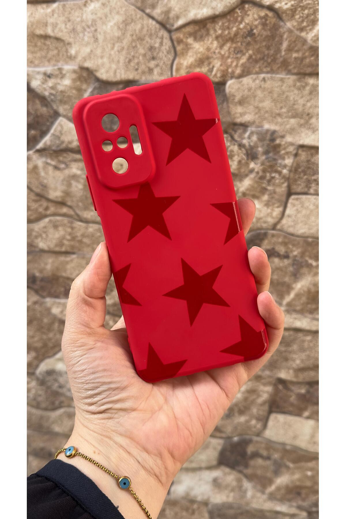 Redmi Note 10 Pro Uyumlu Star Silikon Darbe Emici Klasik Korumalı Rubber Kılıf
