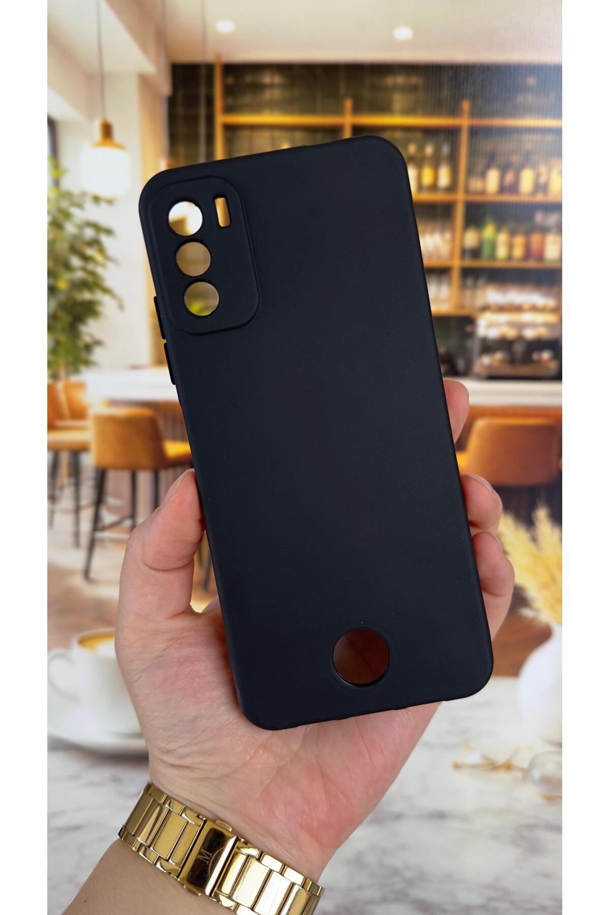 REEDER S19 MAX PRO S Uyumlu Silikon Darbe Emici Klasik Korumalı Rubber Kılıf