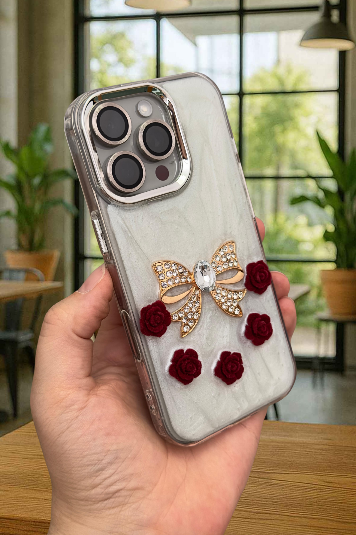 iPhone 16 Pro Max Kamera Çıkıntılı Şık ve Dayanıklı Telefon Kılıfı - Zarif Tasarımlar Moda Kılıf