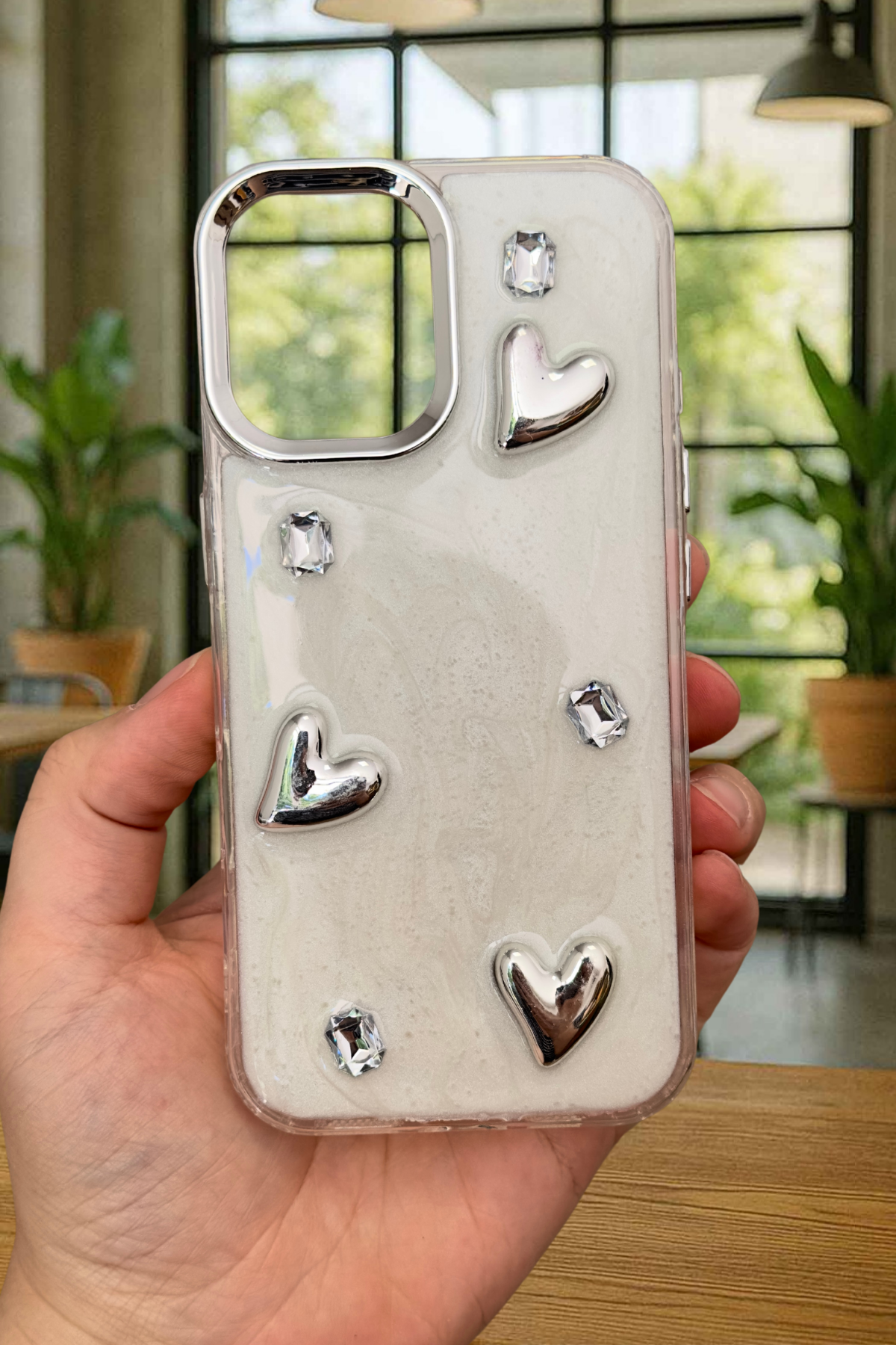 iPhone 16 Kamera Çıkıntılı Şık ve Dayanıklı Telefon Kılıfı - Zarif Tasarımlar Moda Kılıf