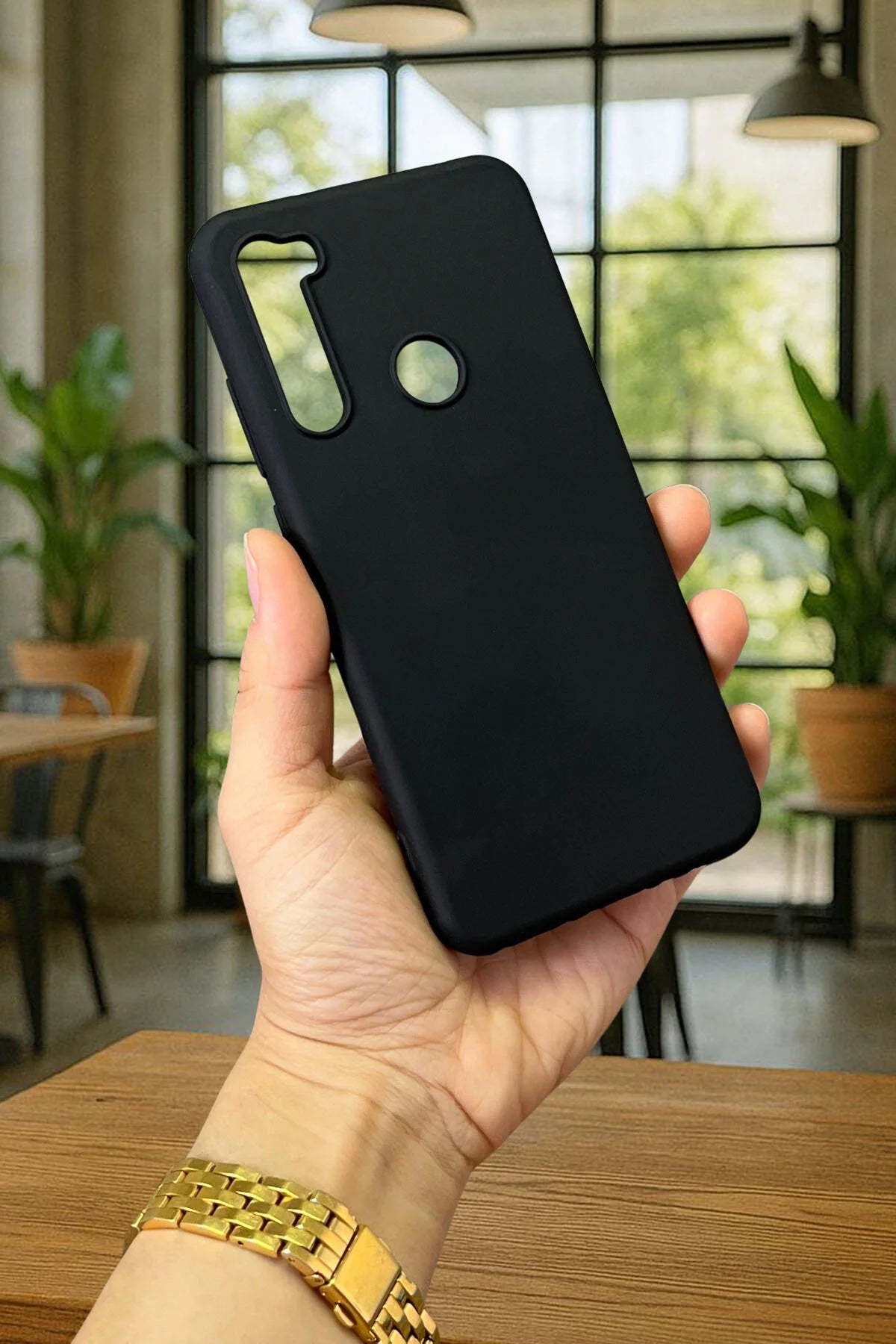 Xiaomi Redmi Note 8 Silikon Darbe Emici Klasik Korumalı Rubber Kılıf