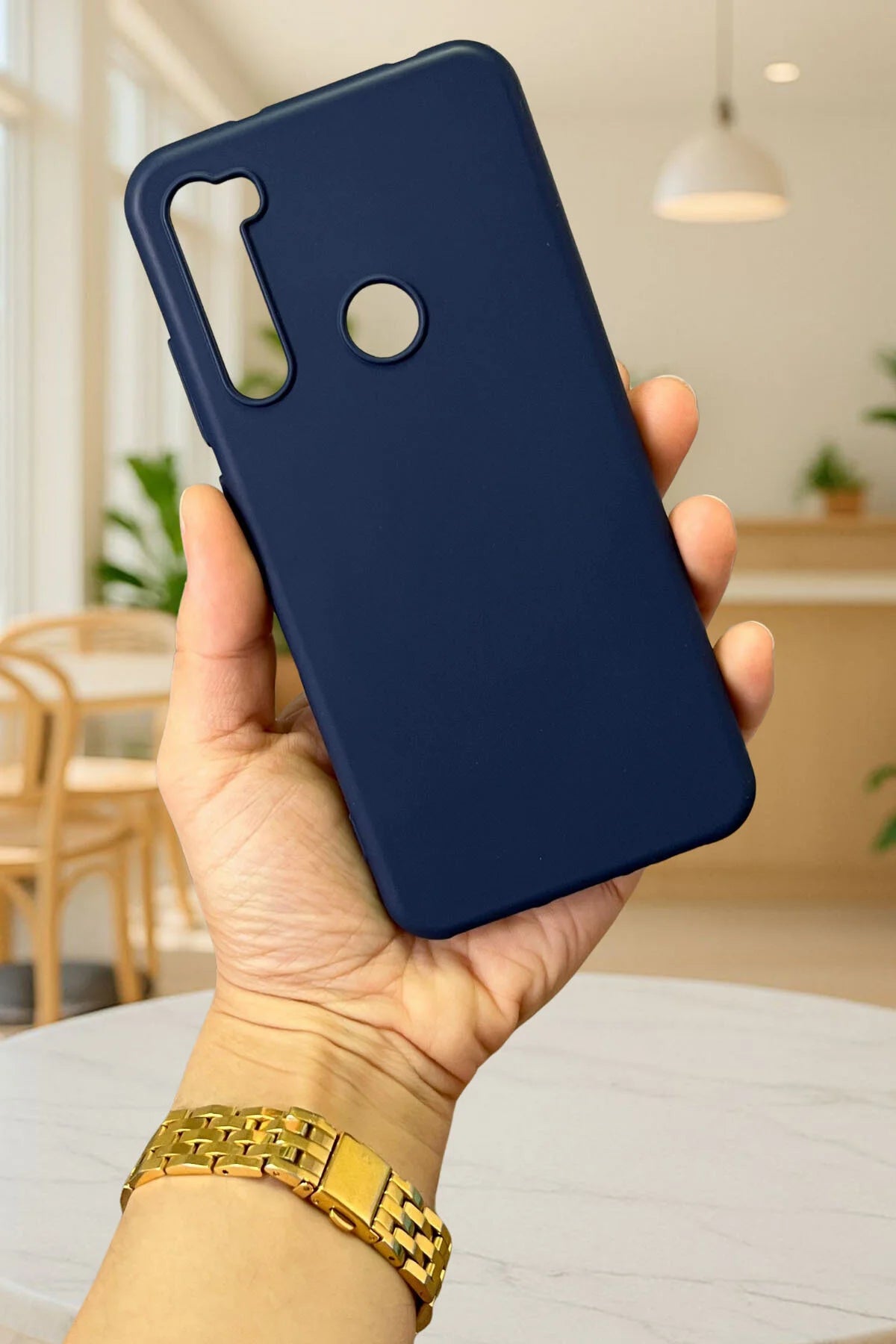 Xiaomi Redmi Note 8 Silikon Darbe Emici Klasik Korumalı Rubber Kılıf