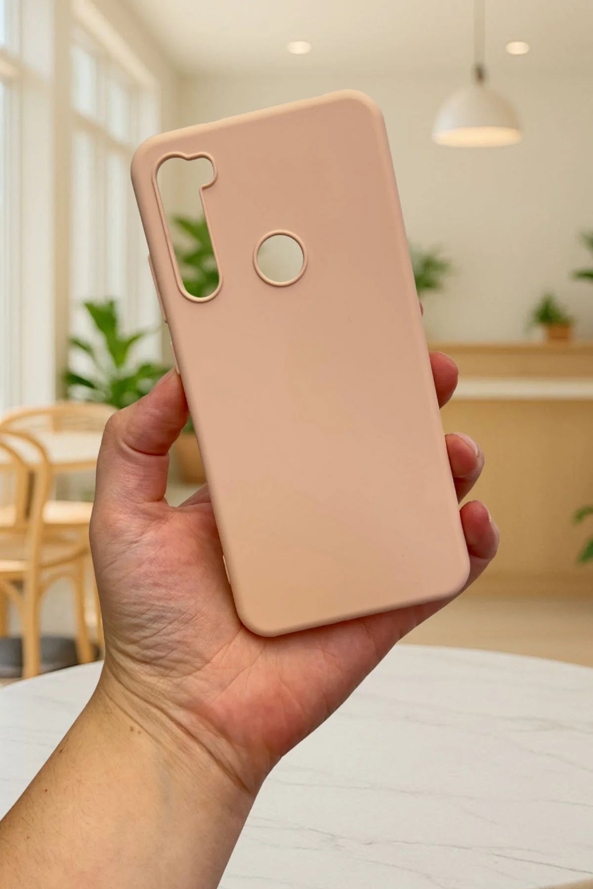 Xiaomi Redmi Note 8 Silikon Darbe Emici Klasik Korumalı Rubber Kılıf