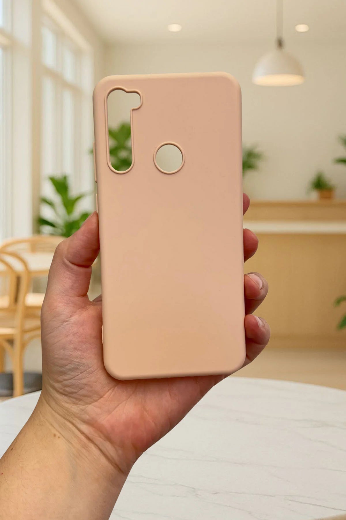 Xiaomi Redmi Note 8 Silikon Darbe Emici Klasik Korumalı Rubber Kılıf