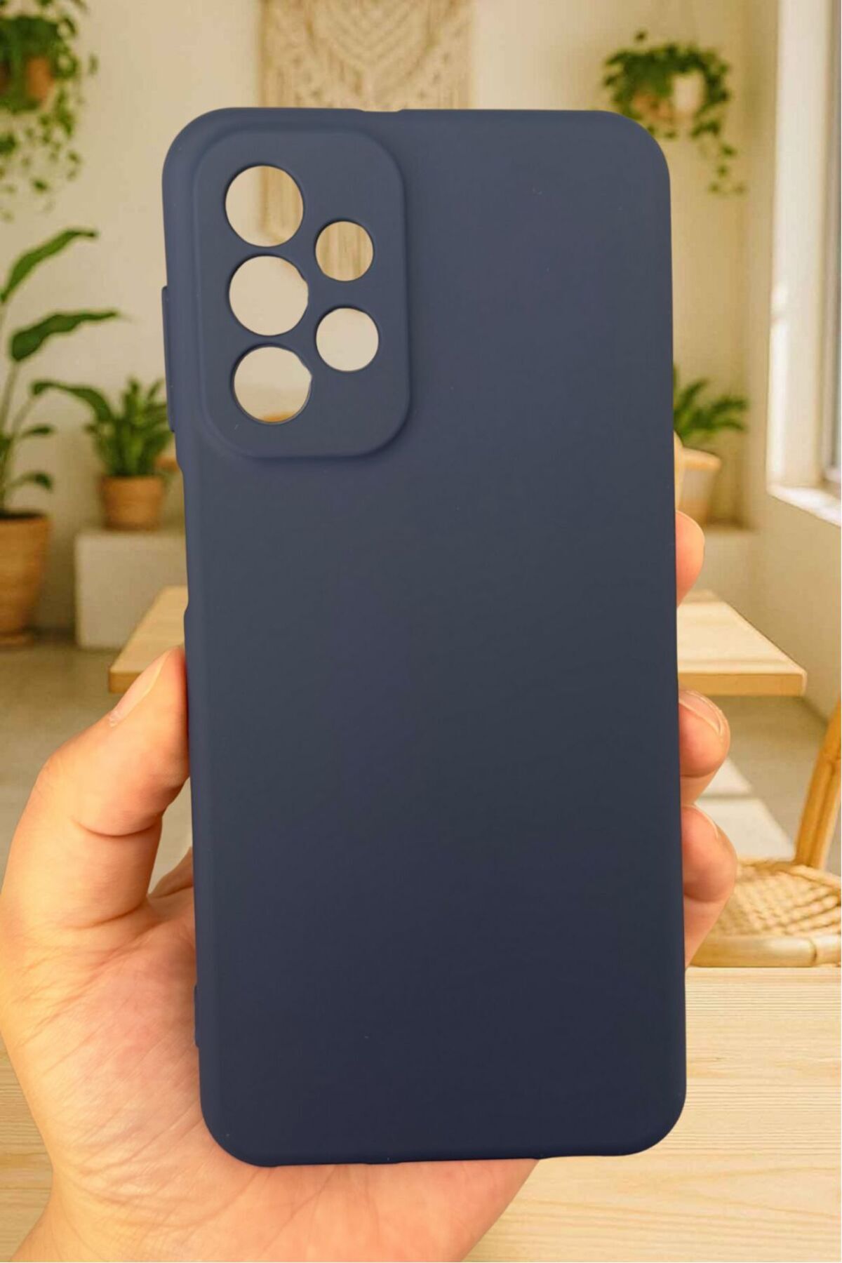 Samsung Galaxy A72 Silikon Darbe Emici Klasik Korumalı Rubber Kılıf