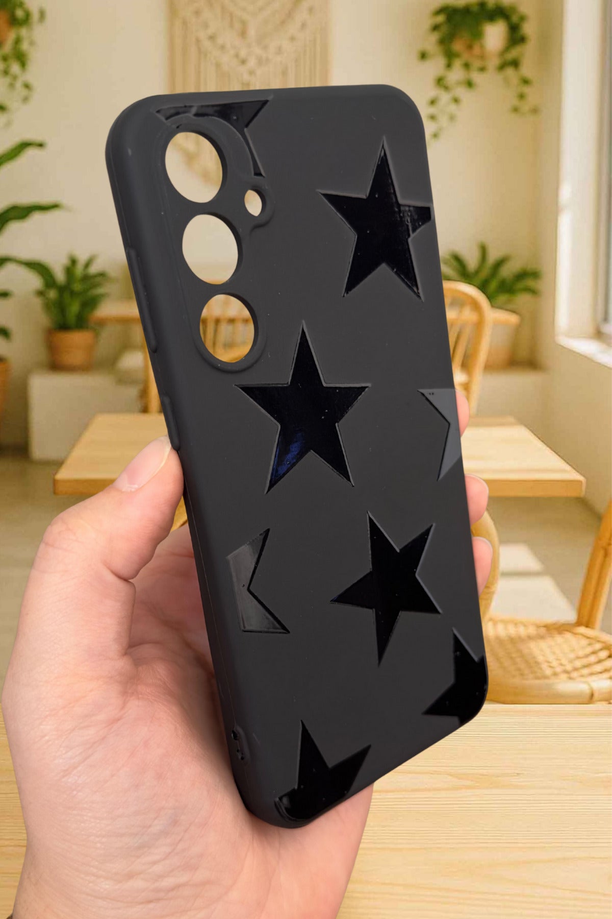 Samsung Galaxy S23FE - STAR Silikon Darbe Emici Klasik Korumalı Rubber Kılıf