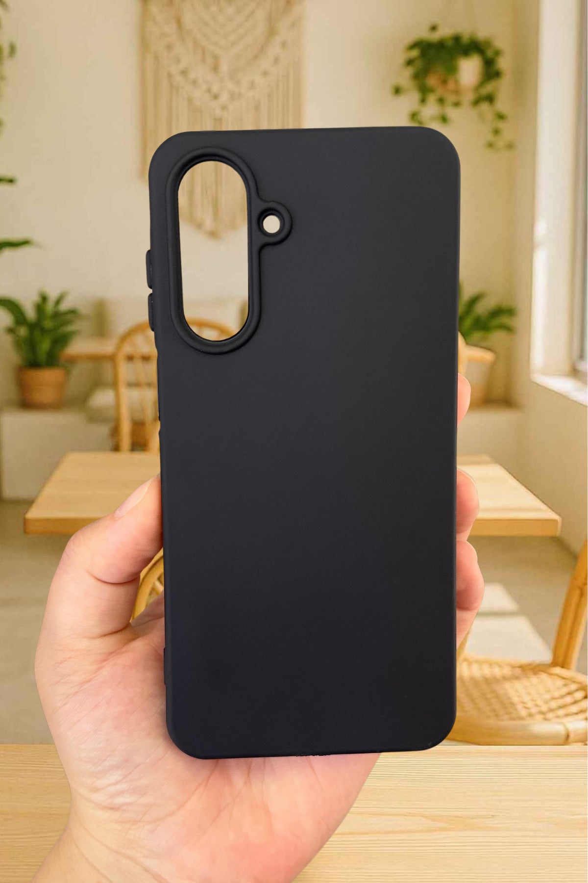 Samsung Galaxy A56 Silikon Darbe Emici Klasik Korumalı Rubber Kılıf